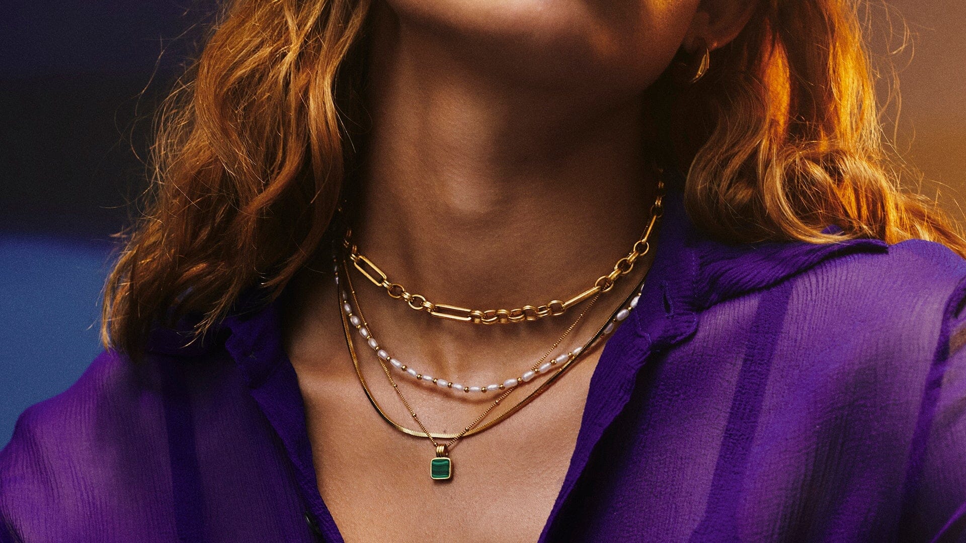 Solo V Necklaces  The Aura Jewelry