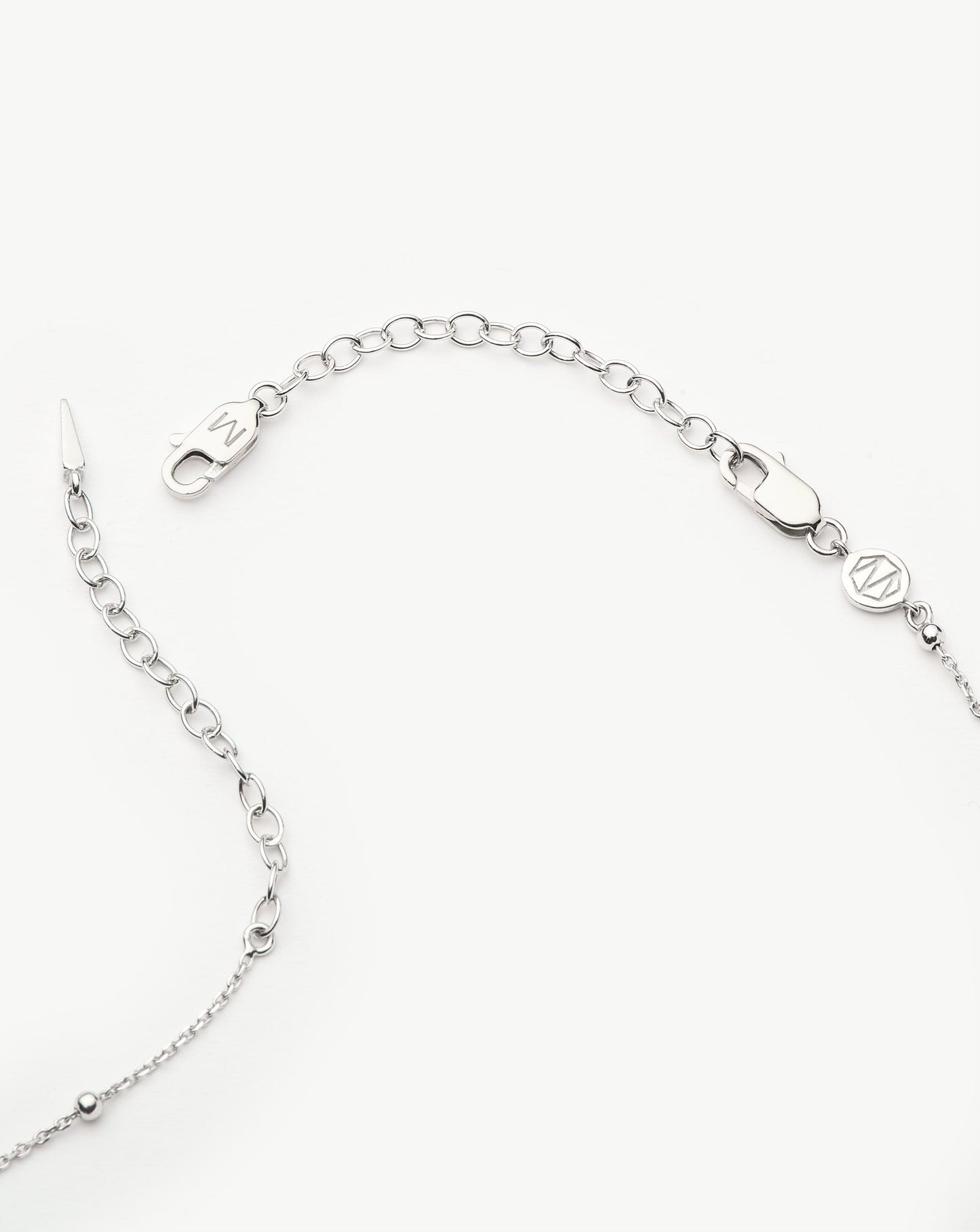 Adjustable Chain Necklace Extender | Sterling Silver Extender Missoma