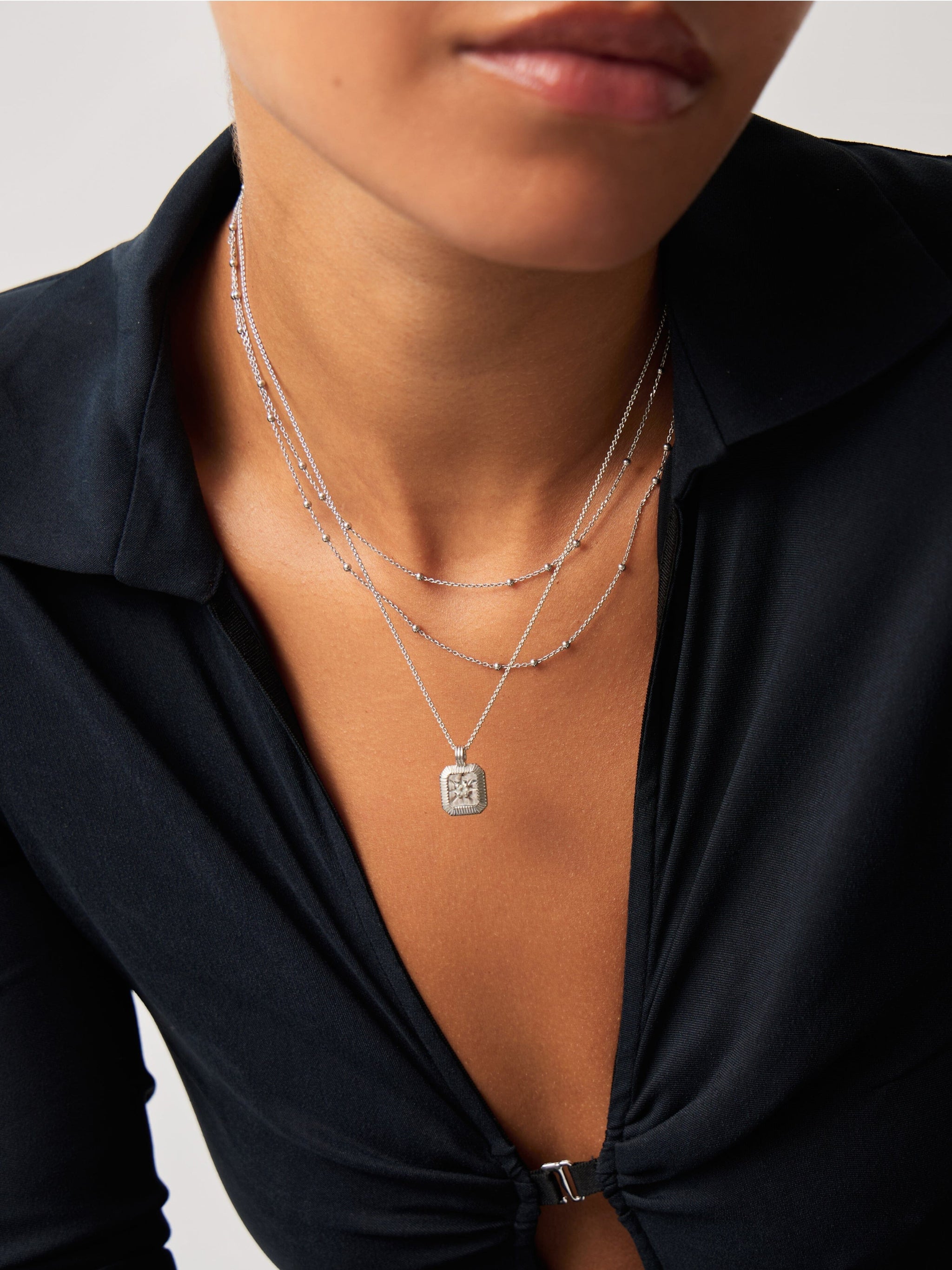 April Birthstone Pendant Necklace | Crystal/April Necklaces Missoma
