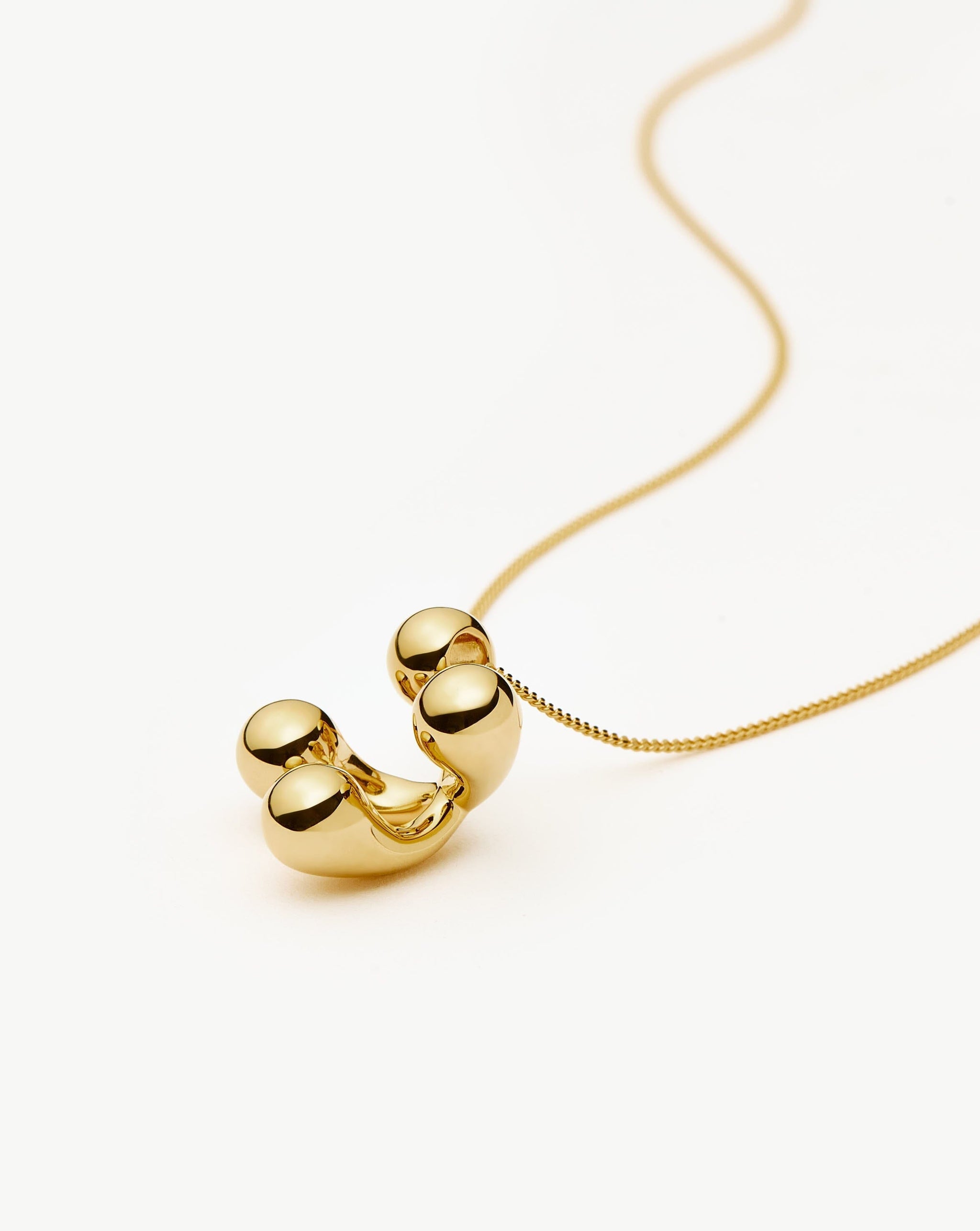 Atom Large Pendant Necklace | 18k Gold Plated Necklaces Missoma