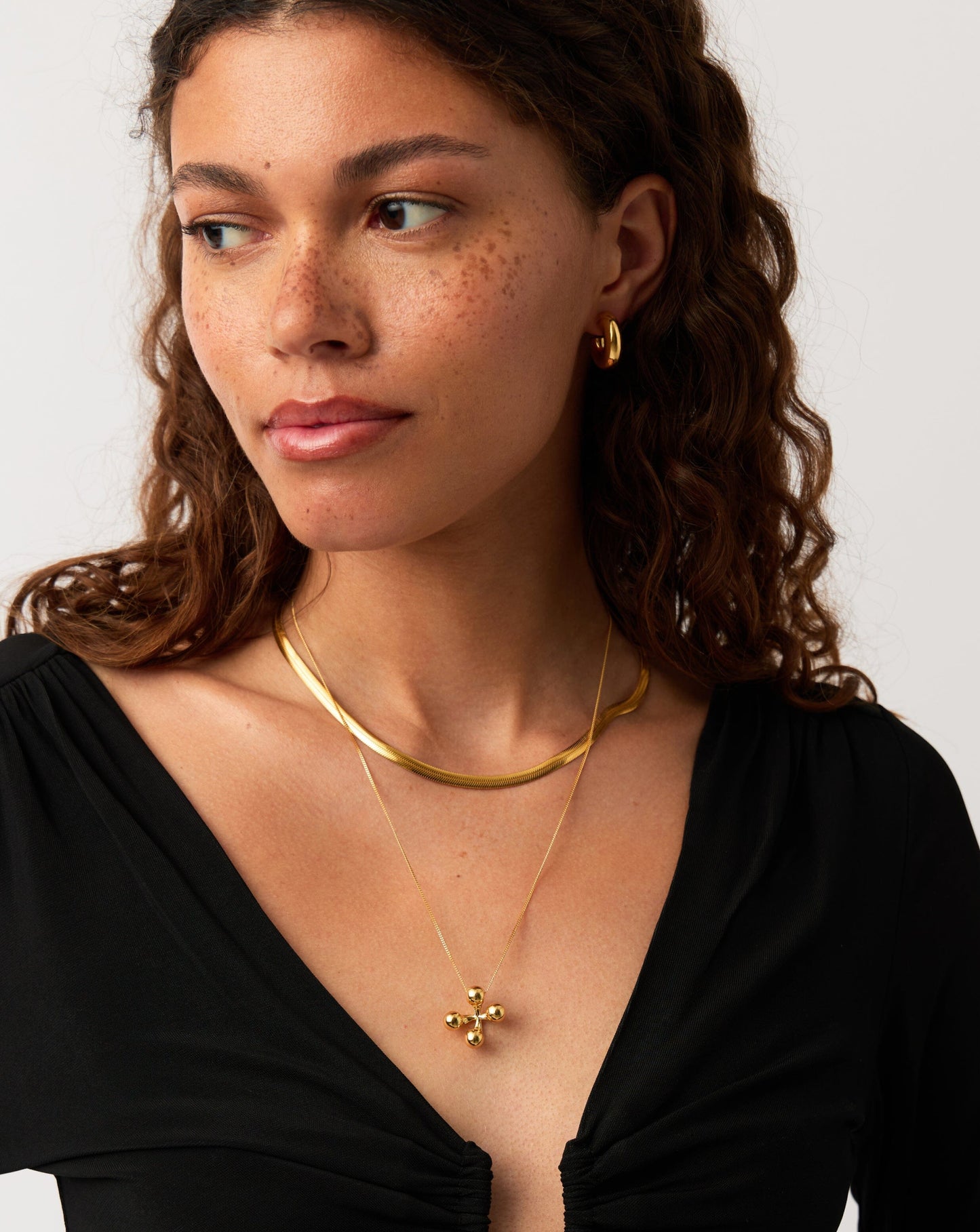 Atom Large Pendant Necklace | 18k Gold Plated Necklaces Missoma
