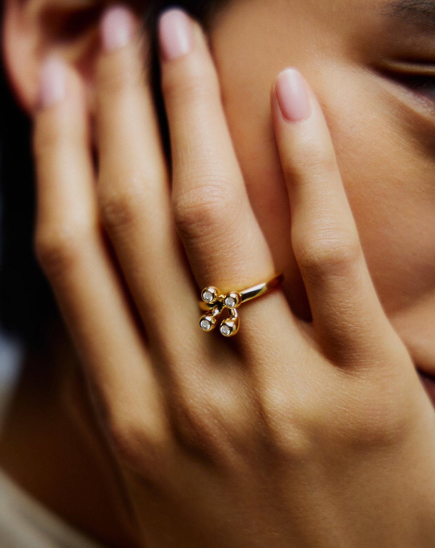 Atom Ring | 18k Gold Vermeil Rings Missoma
