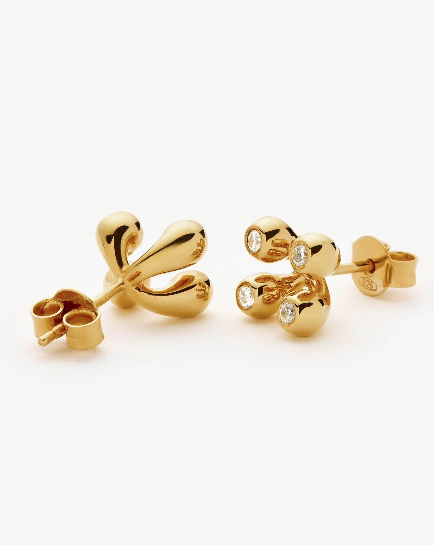 Atom Stud Earrings | 18k Gold Vermeil Earrings Missoma