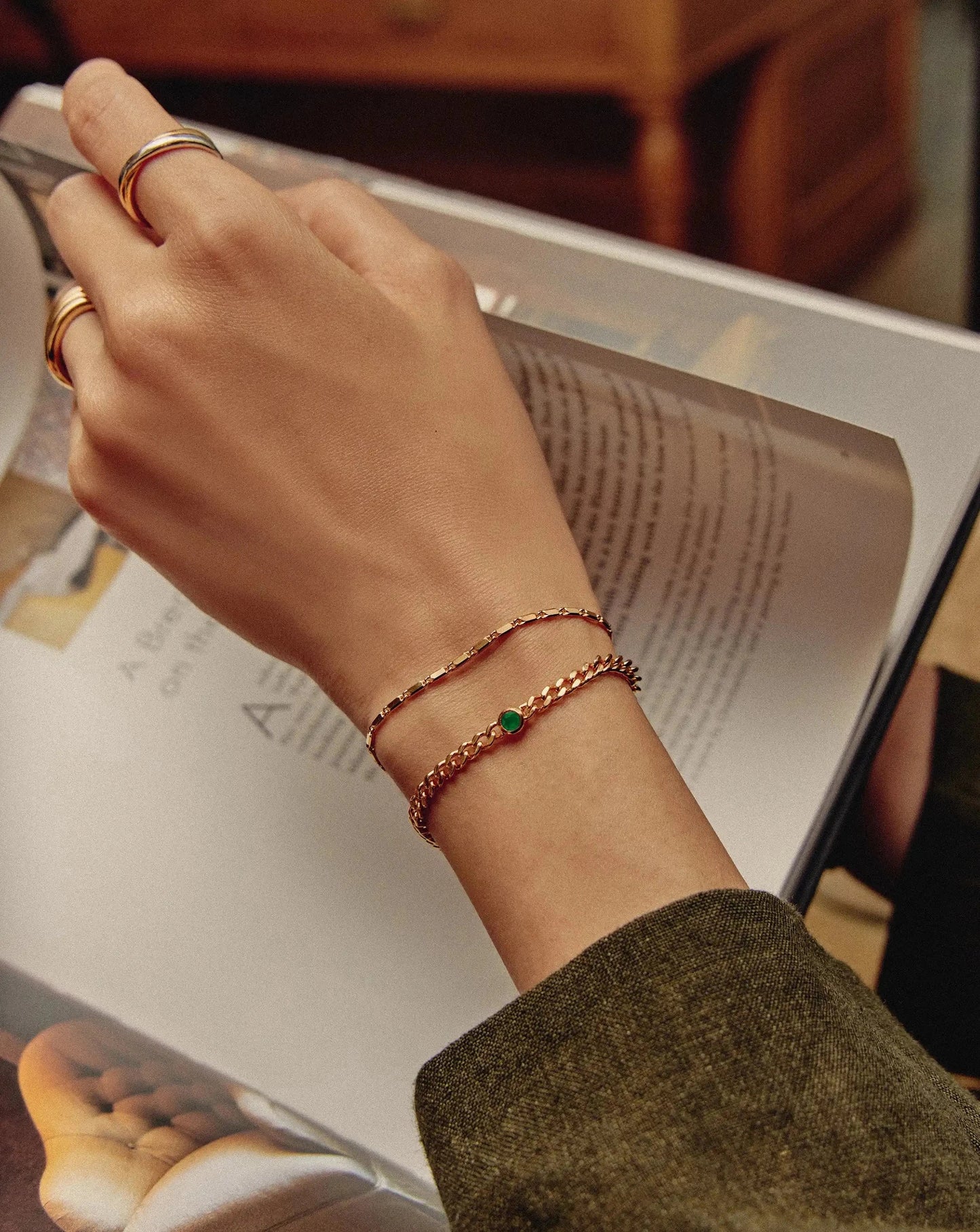 Birthstone Bracelet | 18k Gold Vermeil Bracelets Missoma