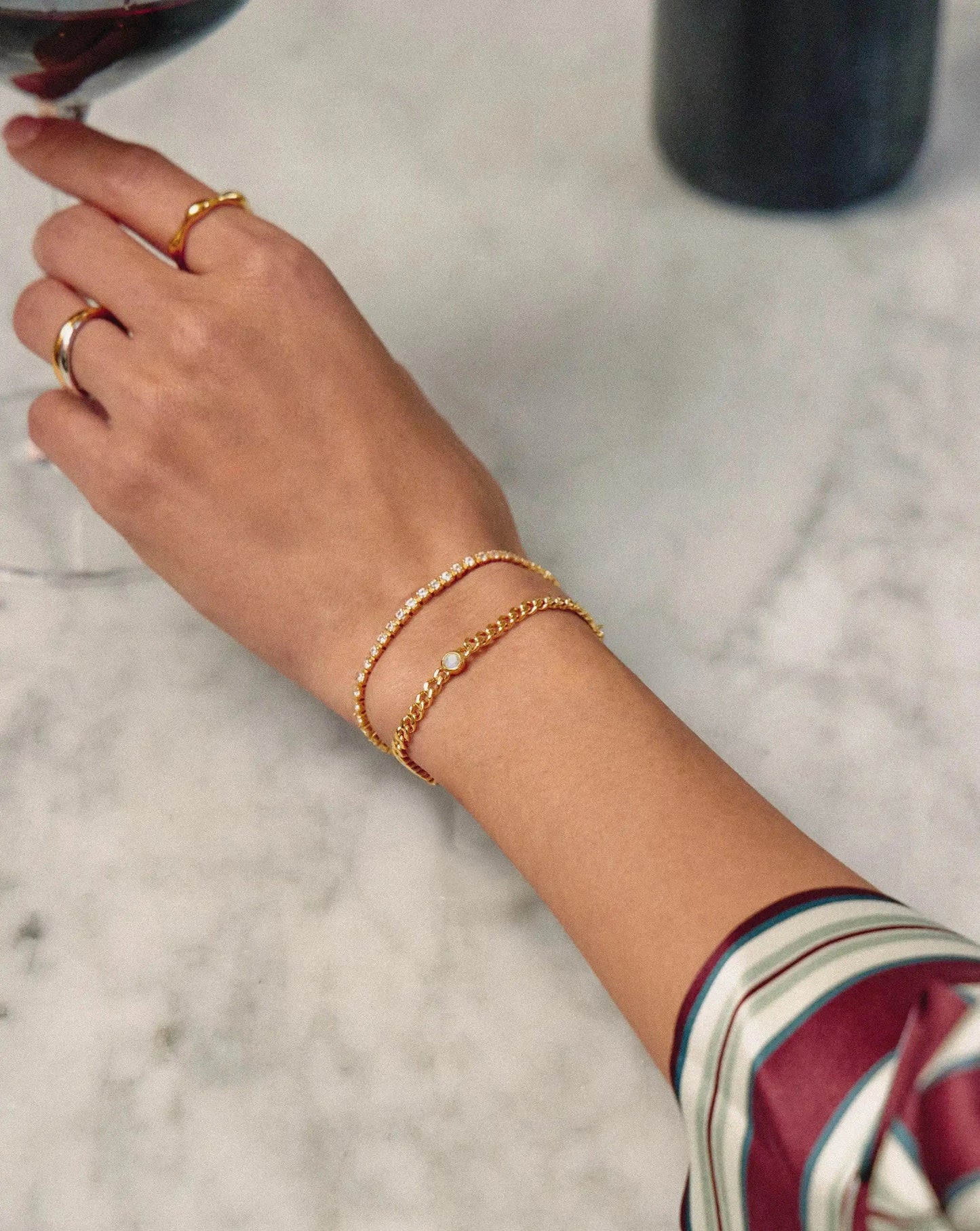 Birthstone Bracelet | 18k Gold Vermeil Bracelets Missoma