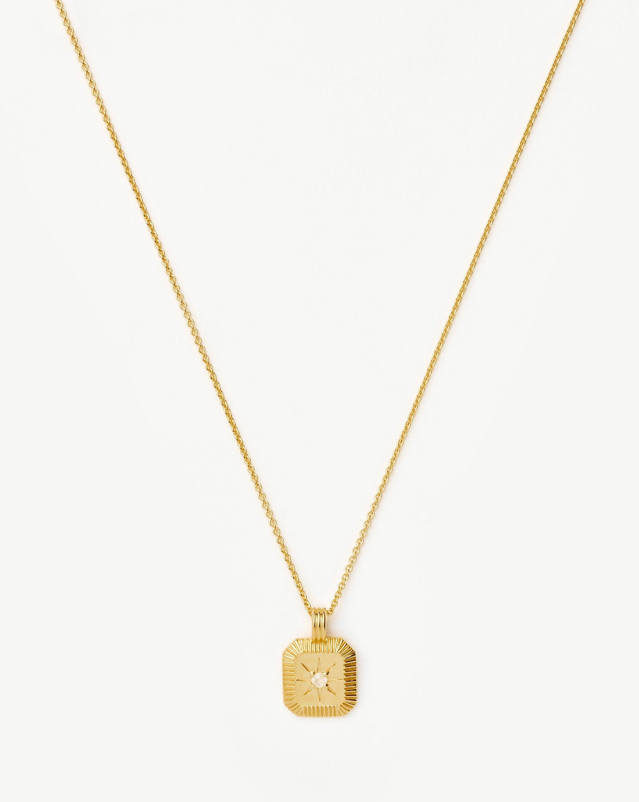 Birthstone Pendant Necklace | 18k Gold Vermeil Necklaces Missoma