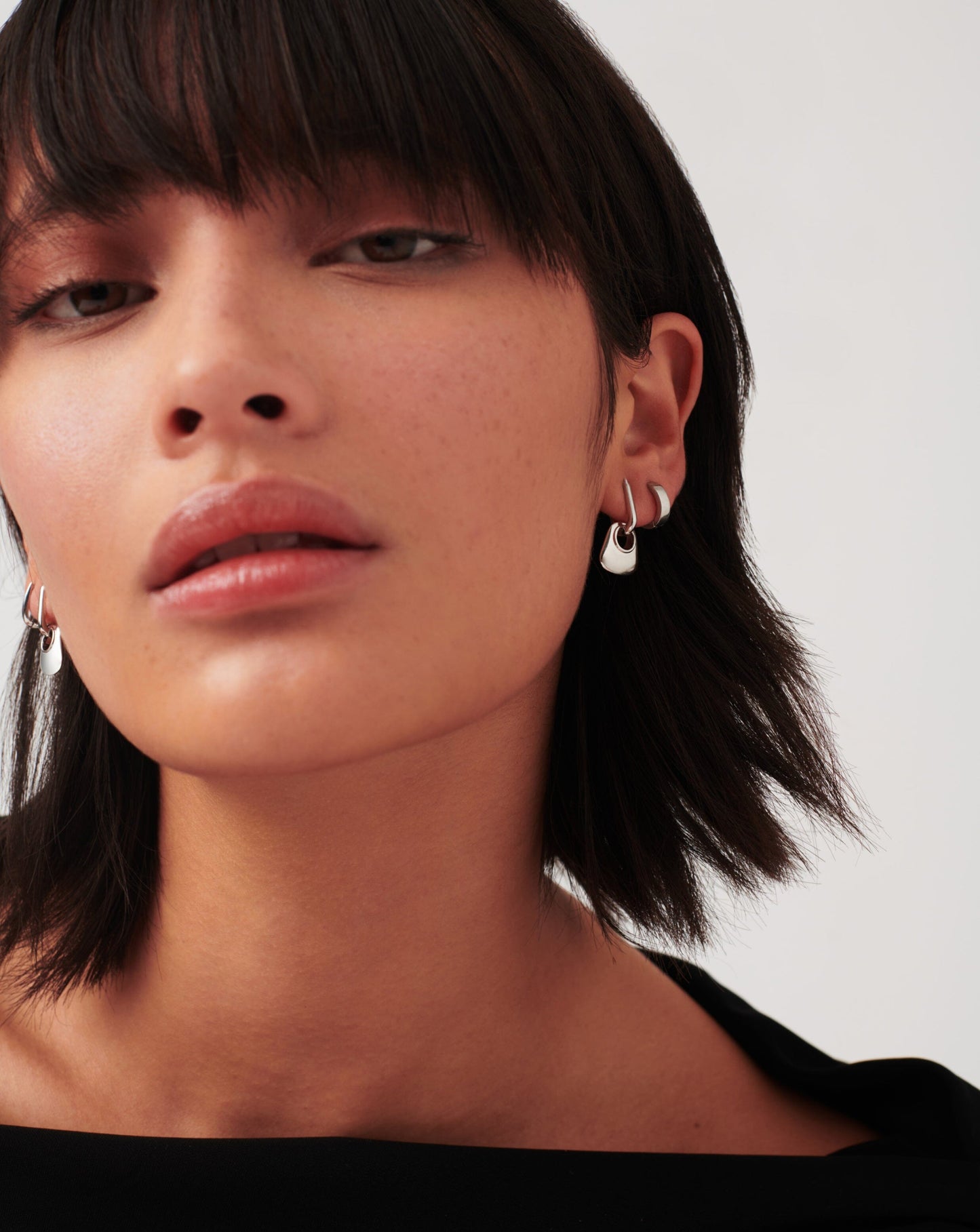 Chubby Huggies | Sterling Silver Earrings Missoma