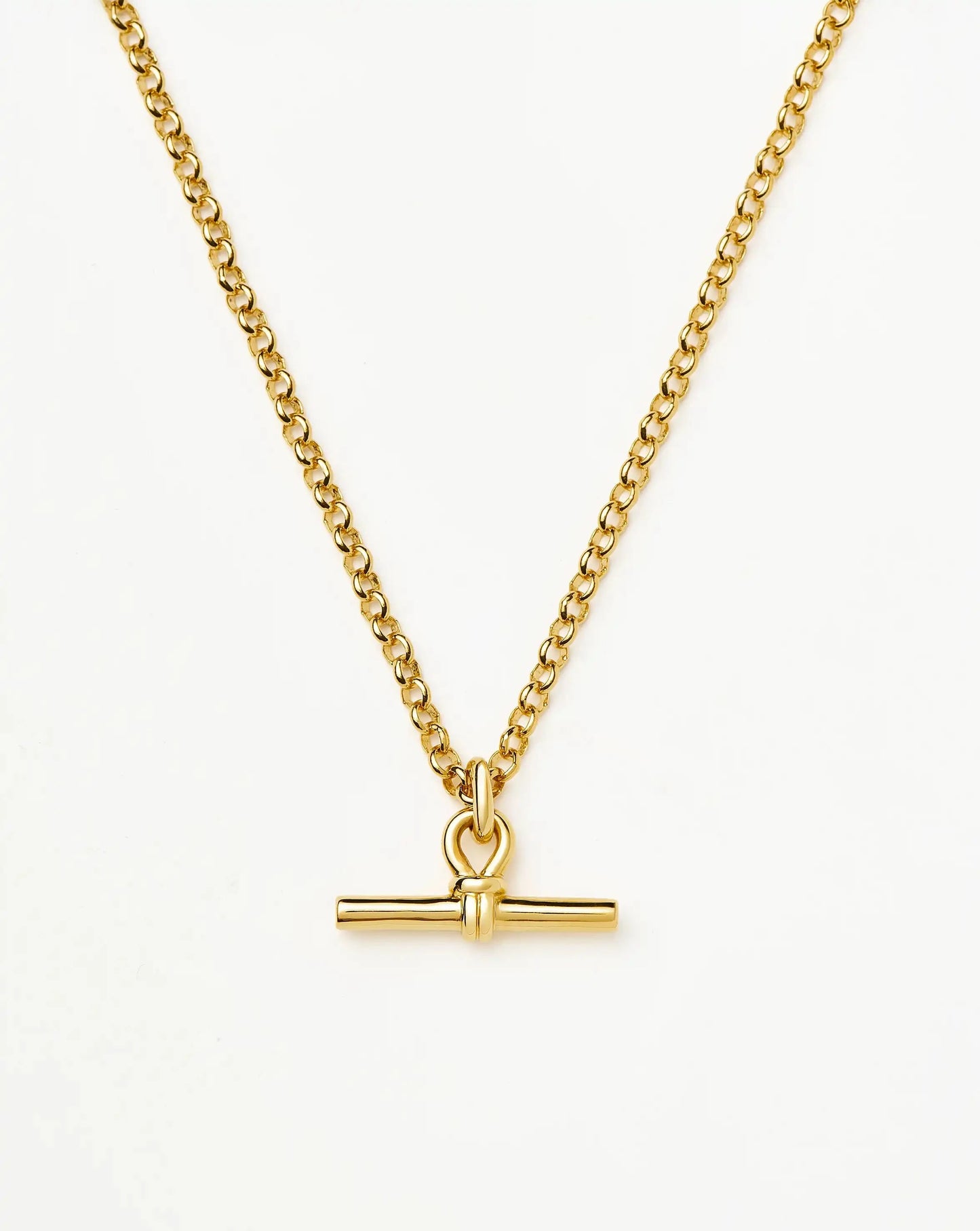 Chunky T-Bar Chain Necklace | 18k Gold Plated Necklaces Missoma