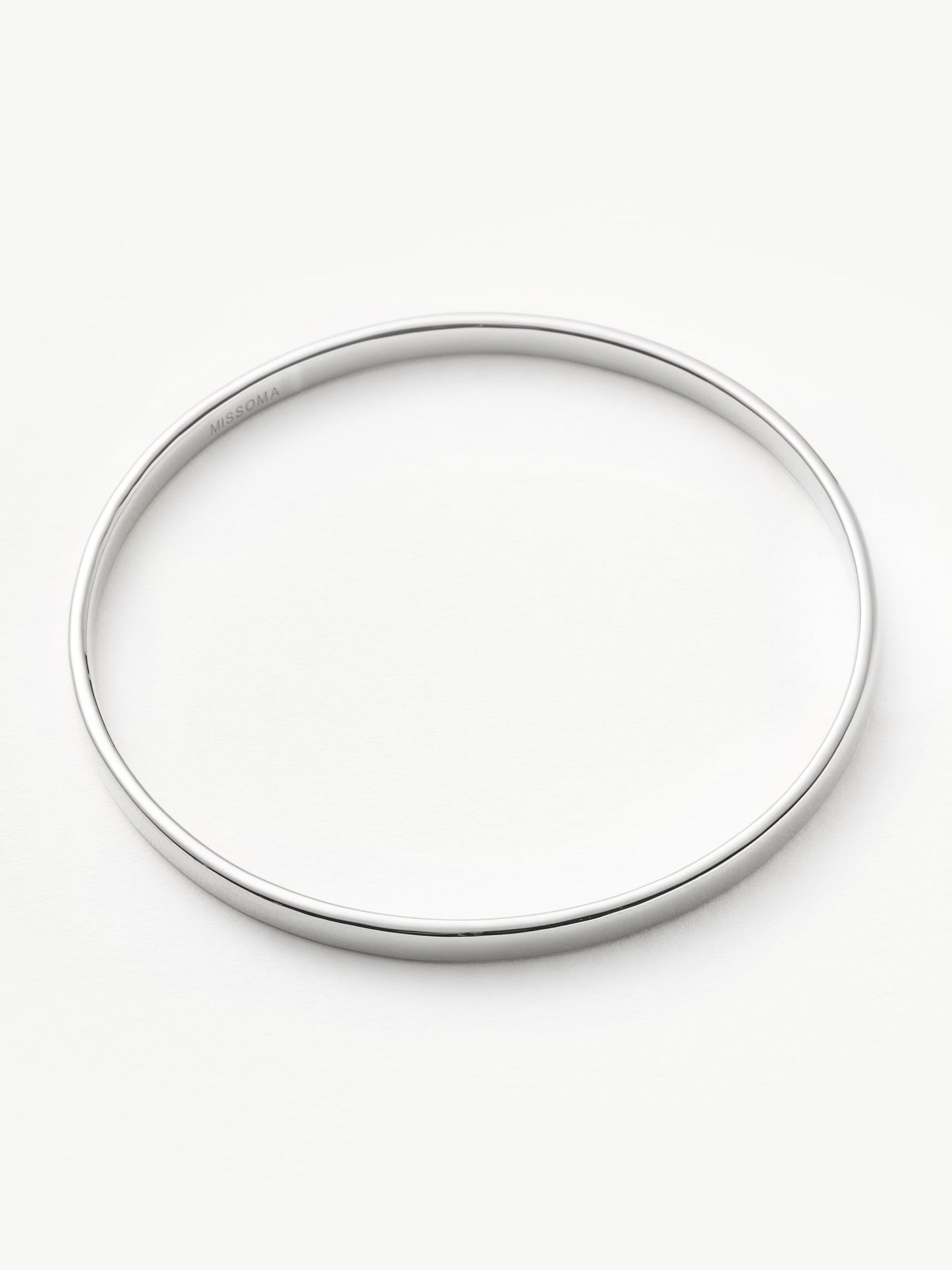 Classic Bangle | Silver Plated Bracelets Missoma