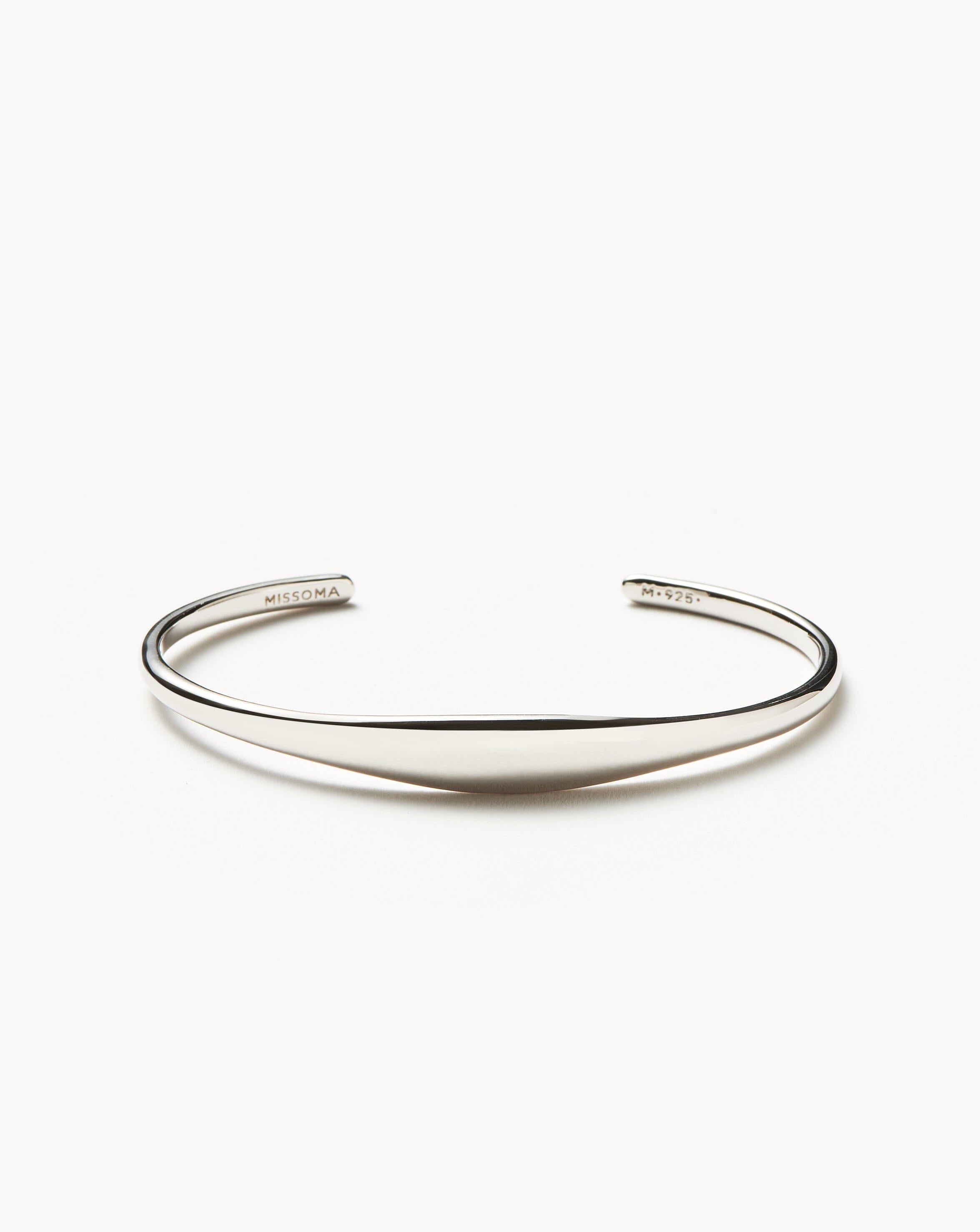 925 top Sterling Silver Cuff Bracelet