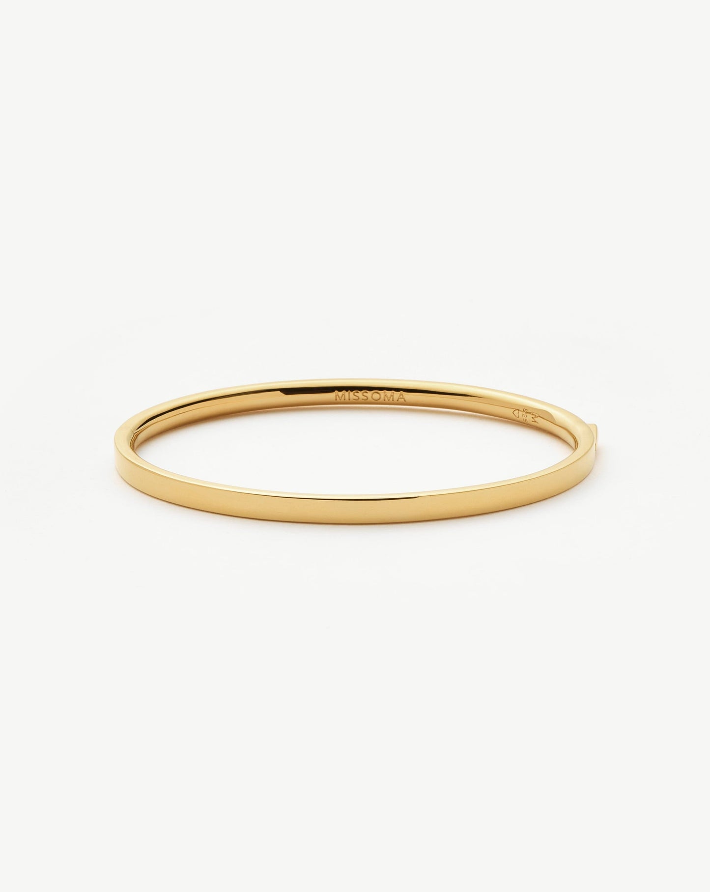 Classic Hinged Bangle | 18k Gold Vermeil Bracelets Missoma