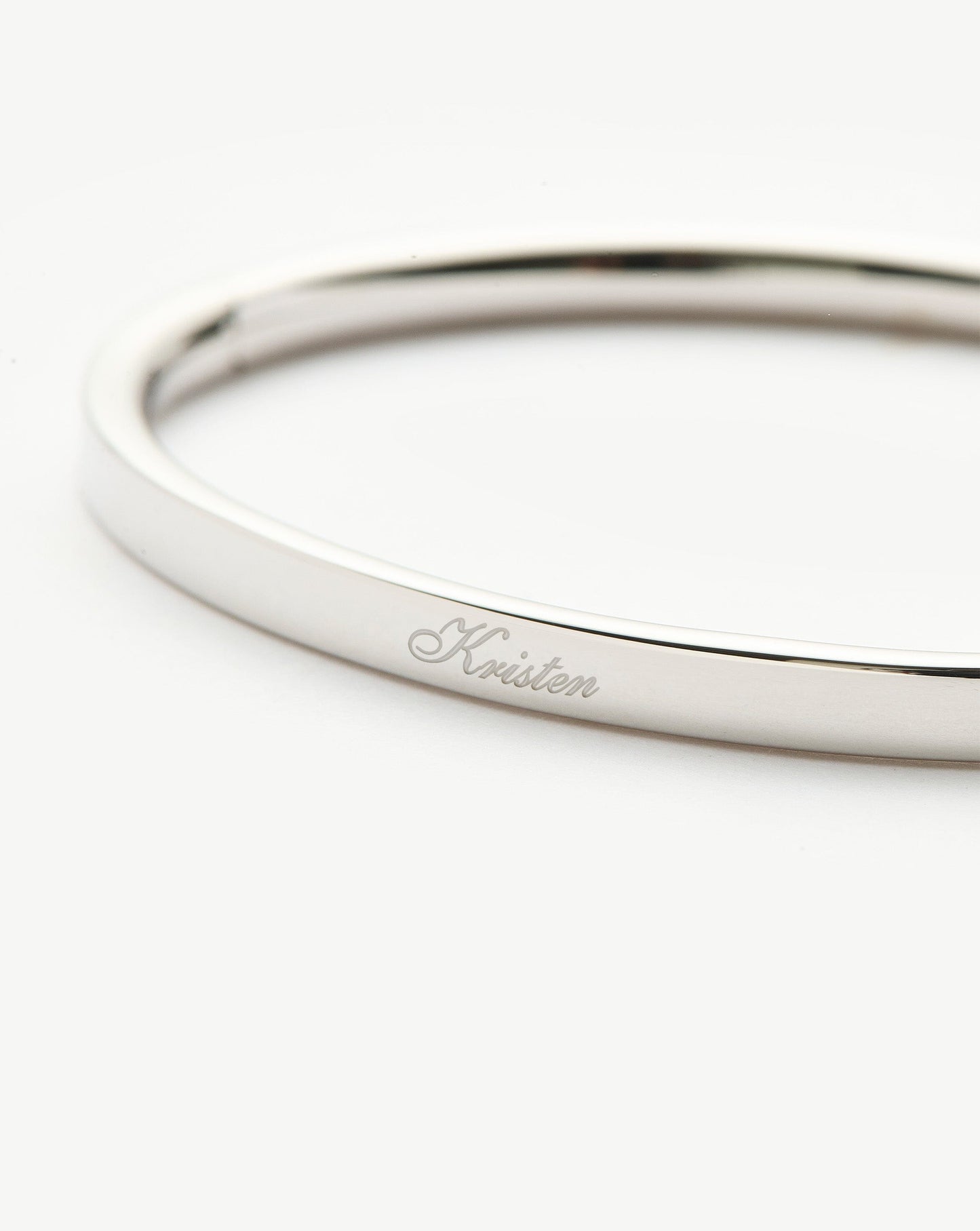 Classic Hinged Bangle | Sterling Silver Bracelets Missoma