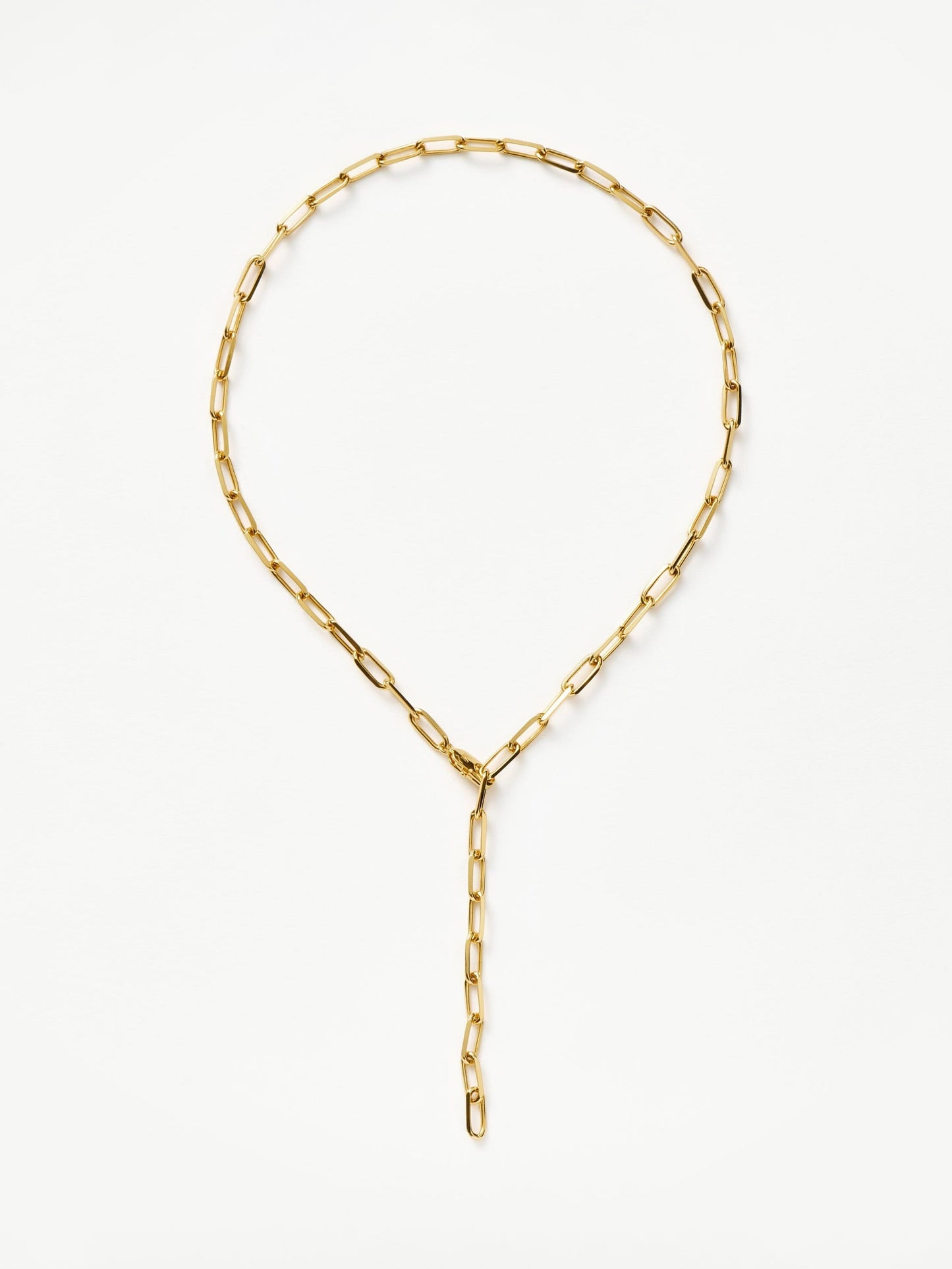Classic Mini Short Paperclip Chain Necklace | 18k Gold Plated Necklaces Missoma