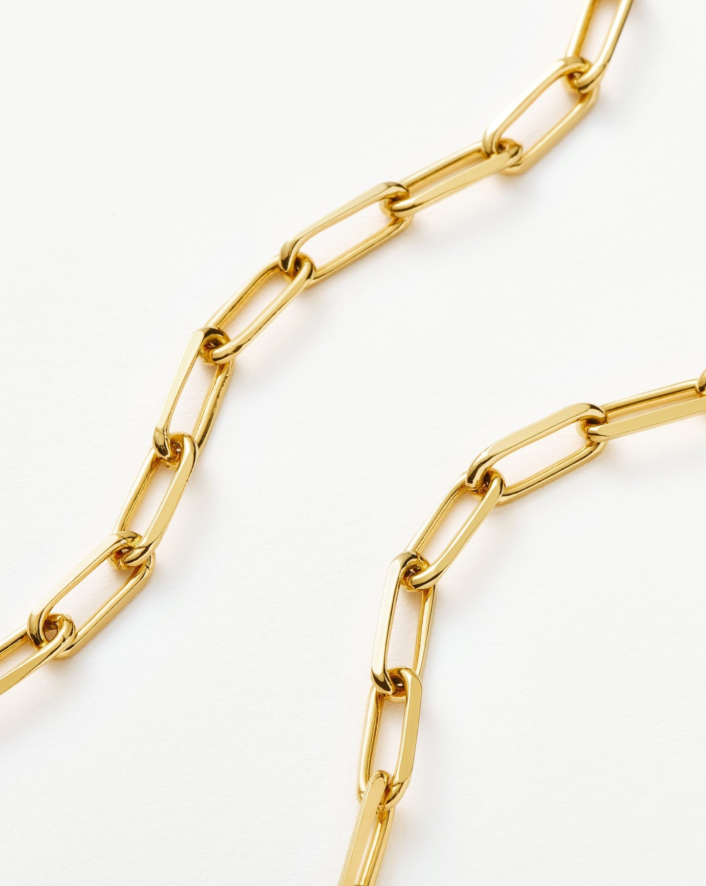 Classic Mini Short Paperclip Chain Necklace | 18k Gold Plated Necklaces Missoma
