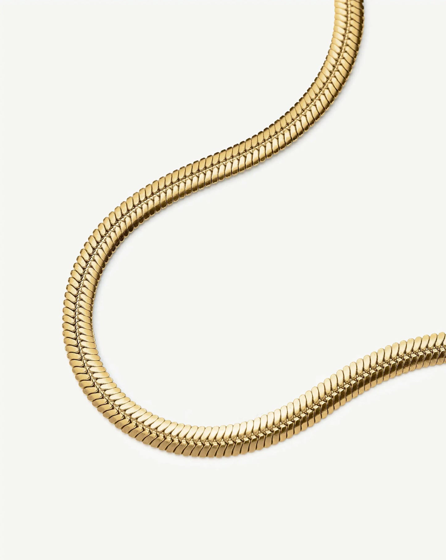 Classic Snake Chain Necklace | 18k Gold Plated Necklaces Missoma
