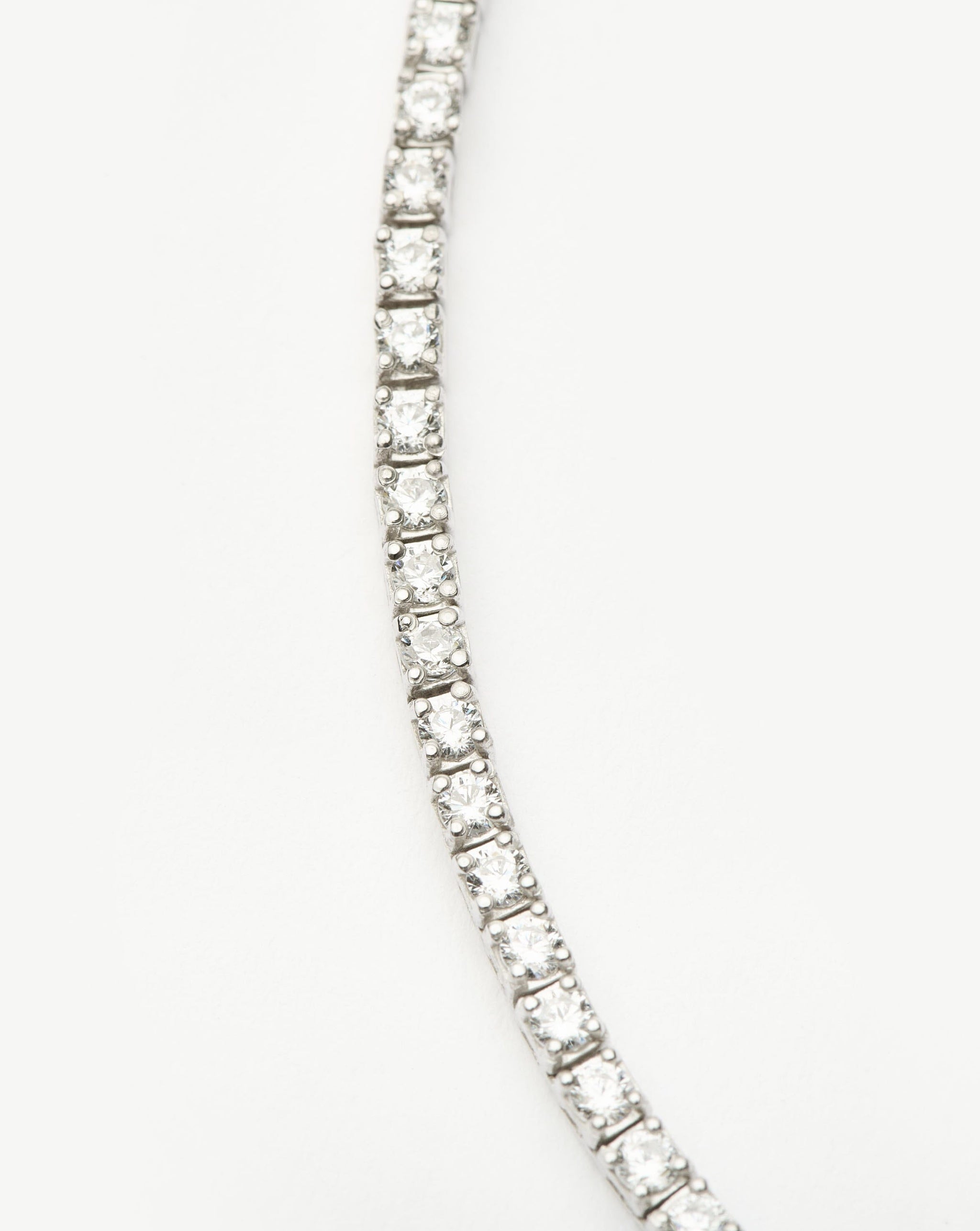 Classic Tennis Necklace | Sterling Silver Cubic Zirconia Necklaces Missoma