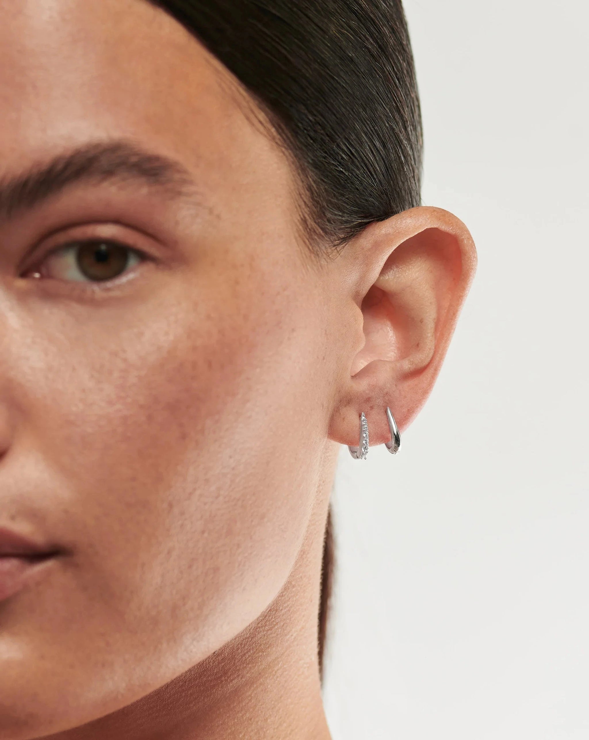 Claw Huggies | Sterling Silver Earrings Missoma