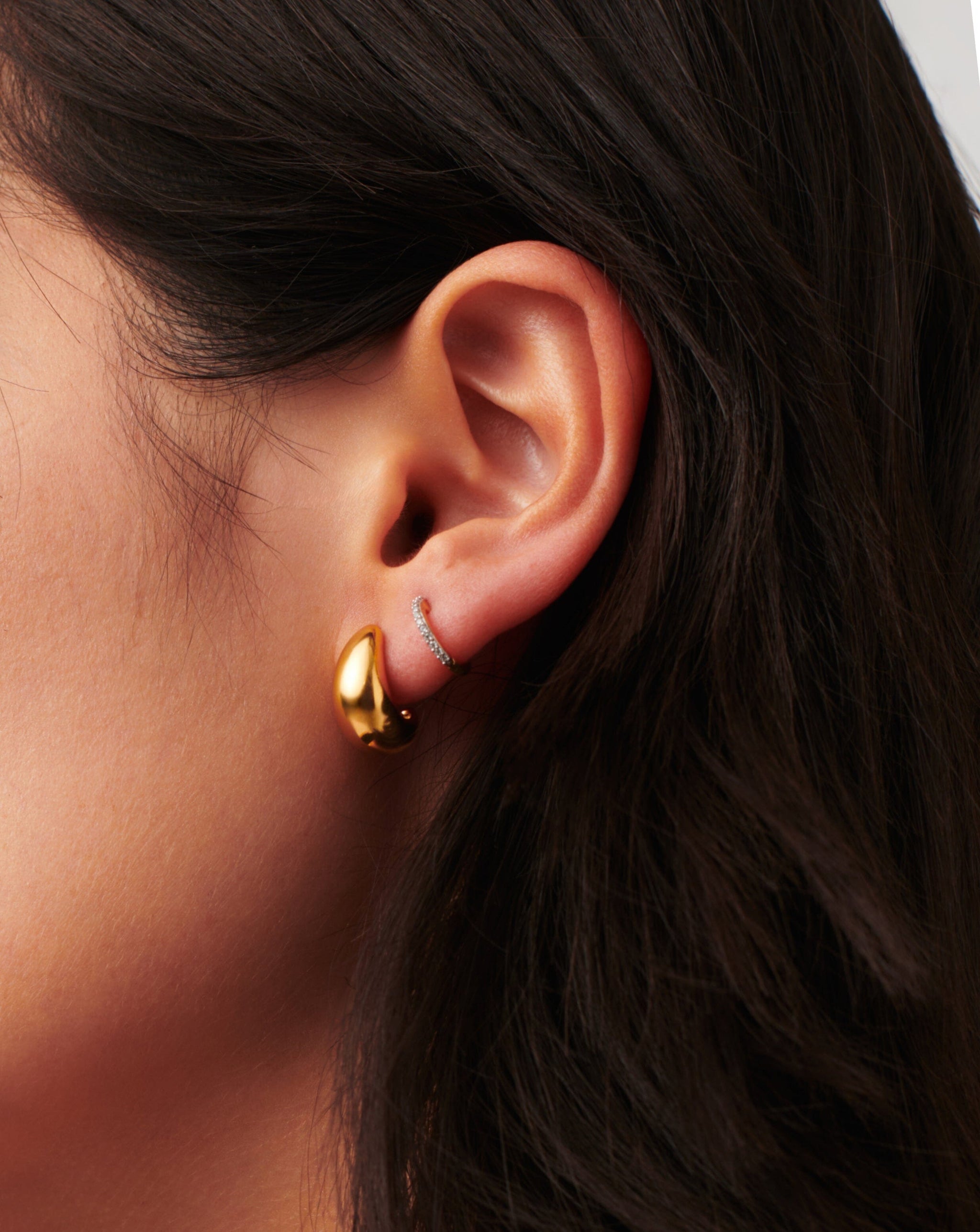 Dome Pave Earring Set Layering Sets Missoma