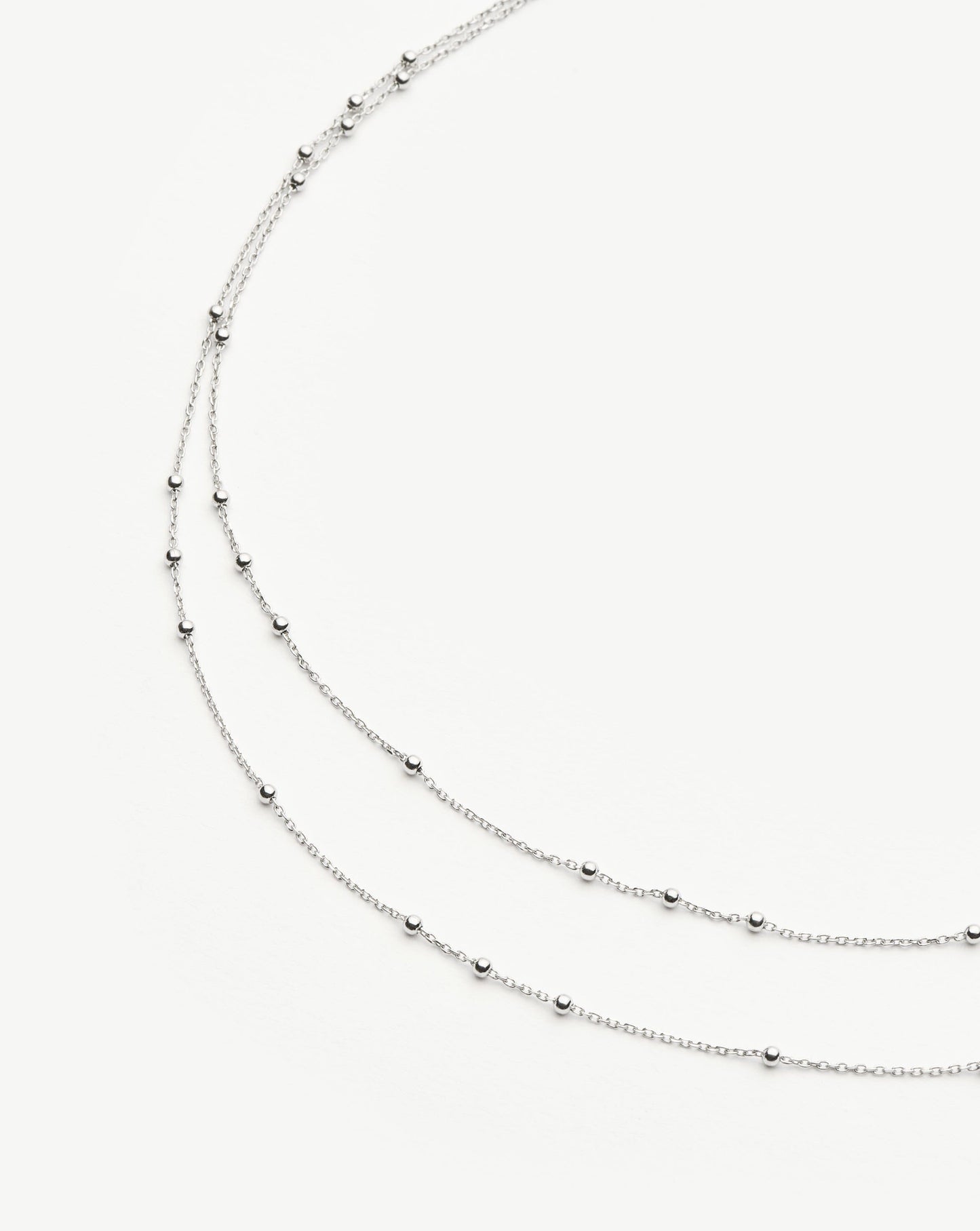 Double Chain Necklace Necklaces Missoma