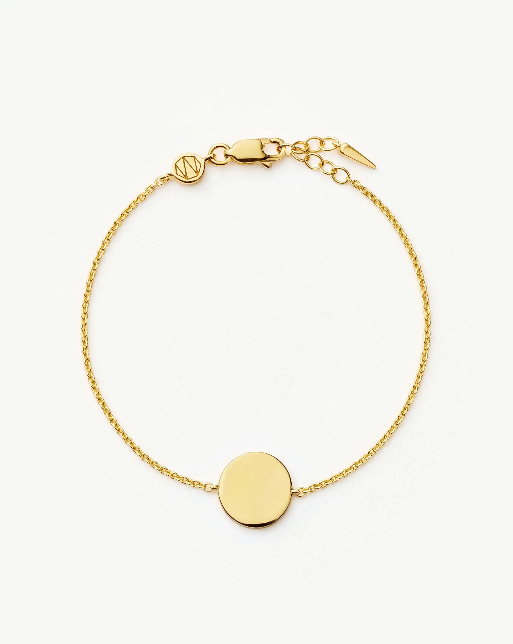 Engravable Round Bracelet Bracelets Missoma