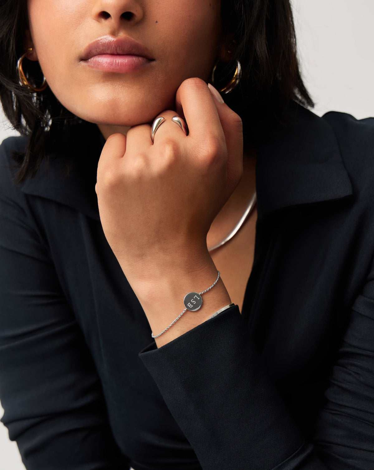 Engravable Round Bracelet Bracelets Missoma