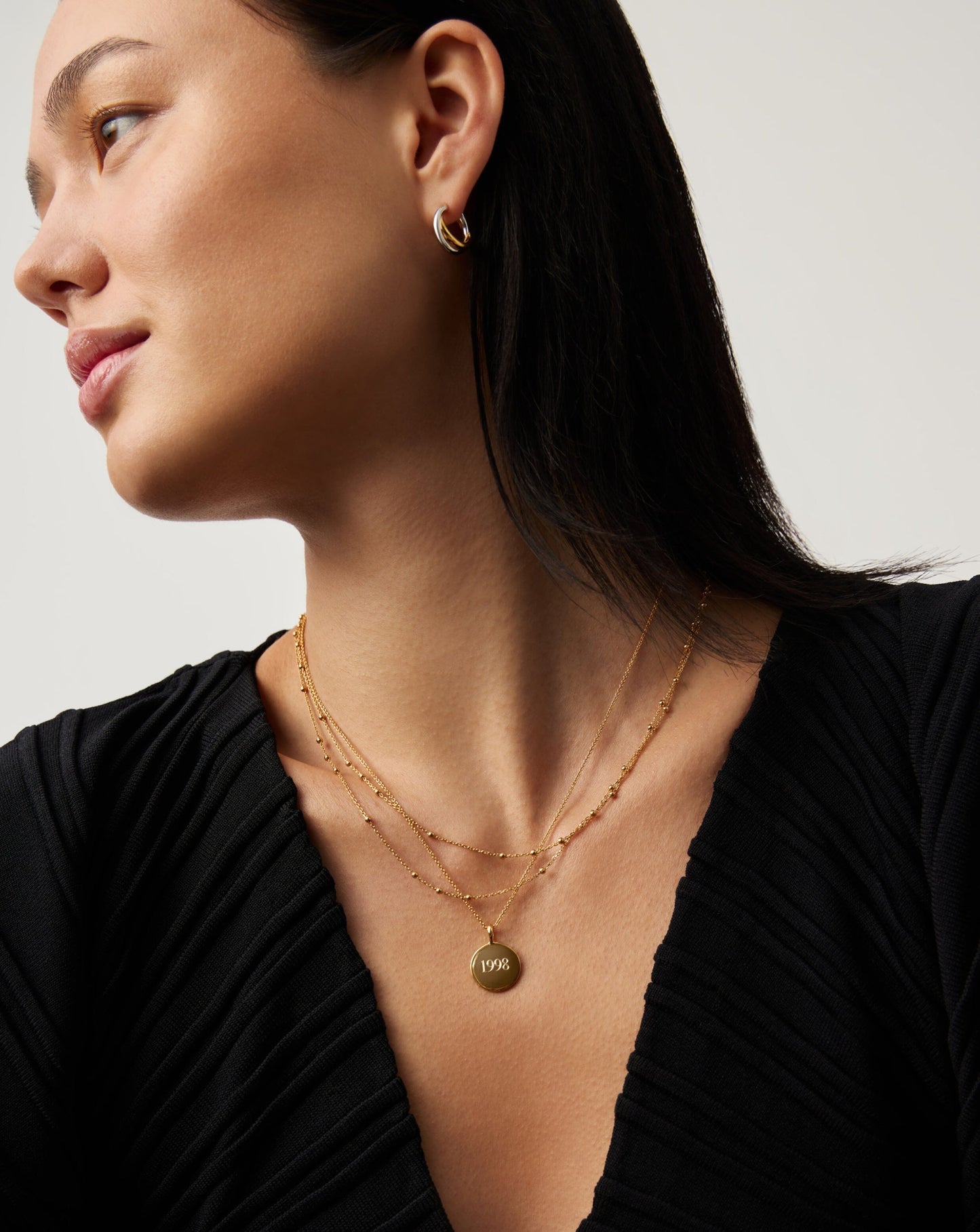 Engravable Round Necklace Necklaces Missoma