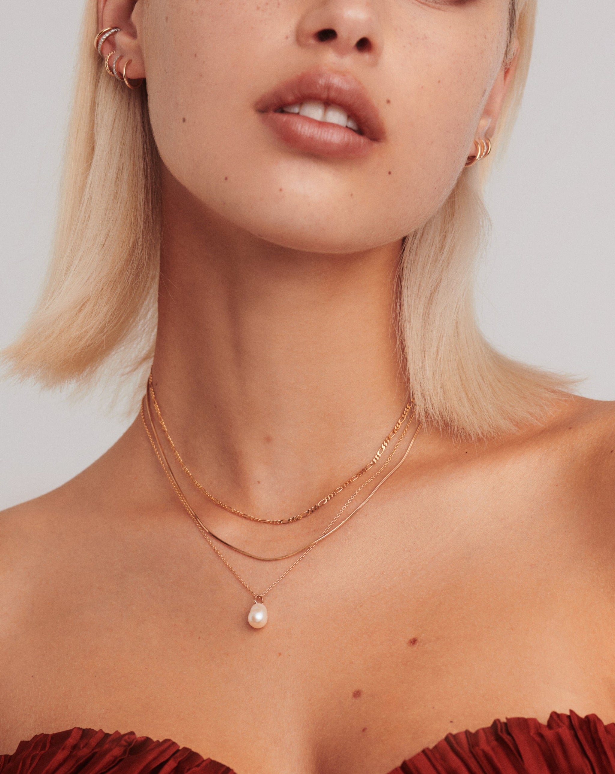 Fine Baroque Pearl Organic Pendant Necklace Necklaces Missoma