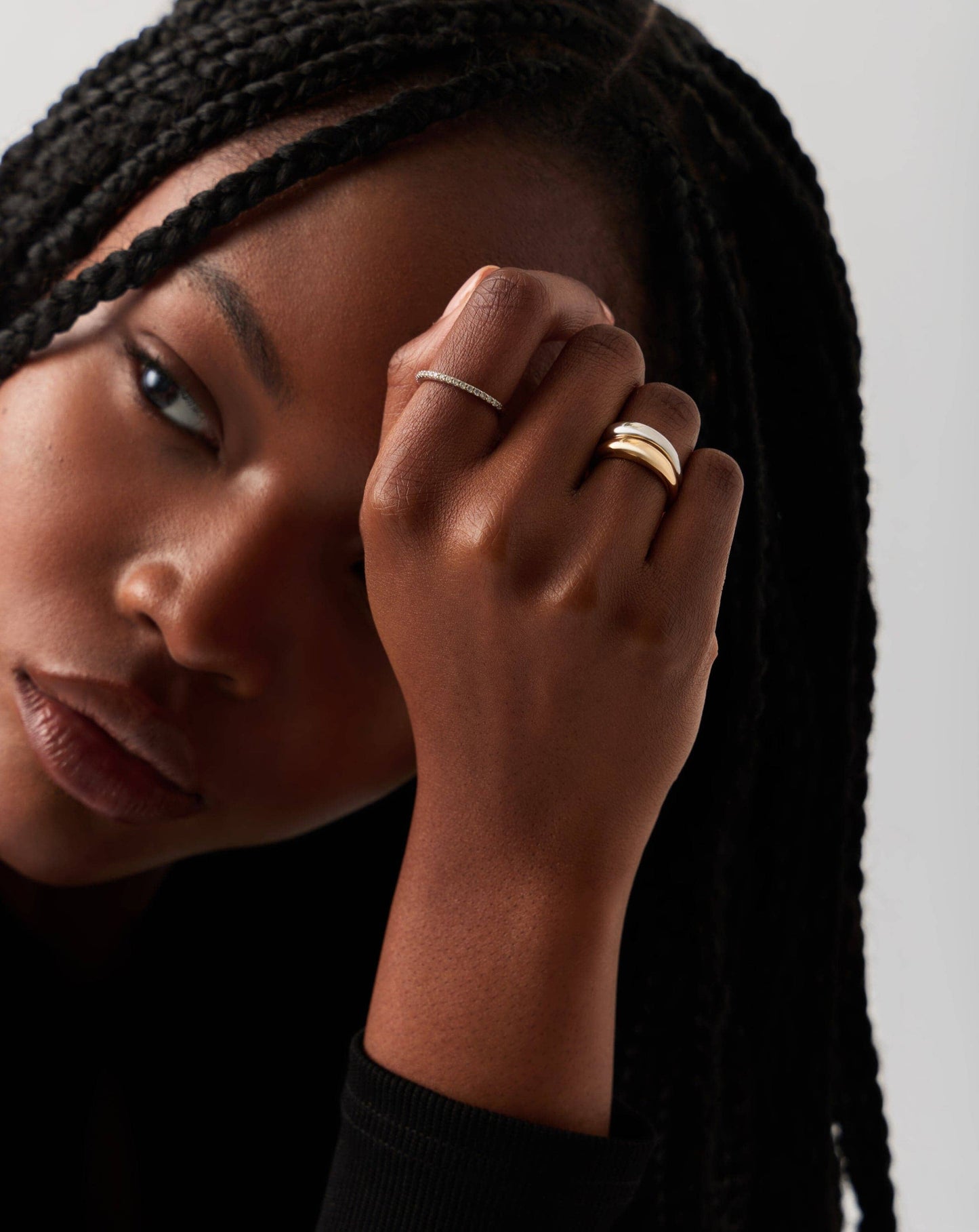 Fine Classic Dome Ring | 14k Solid Gold Rings Missoma