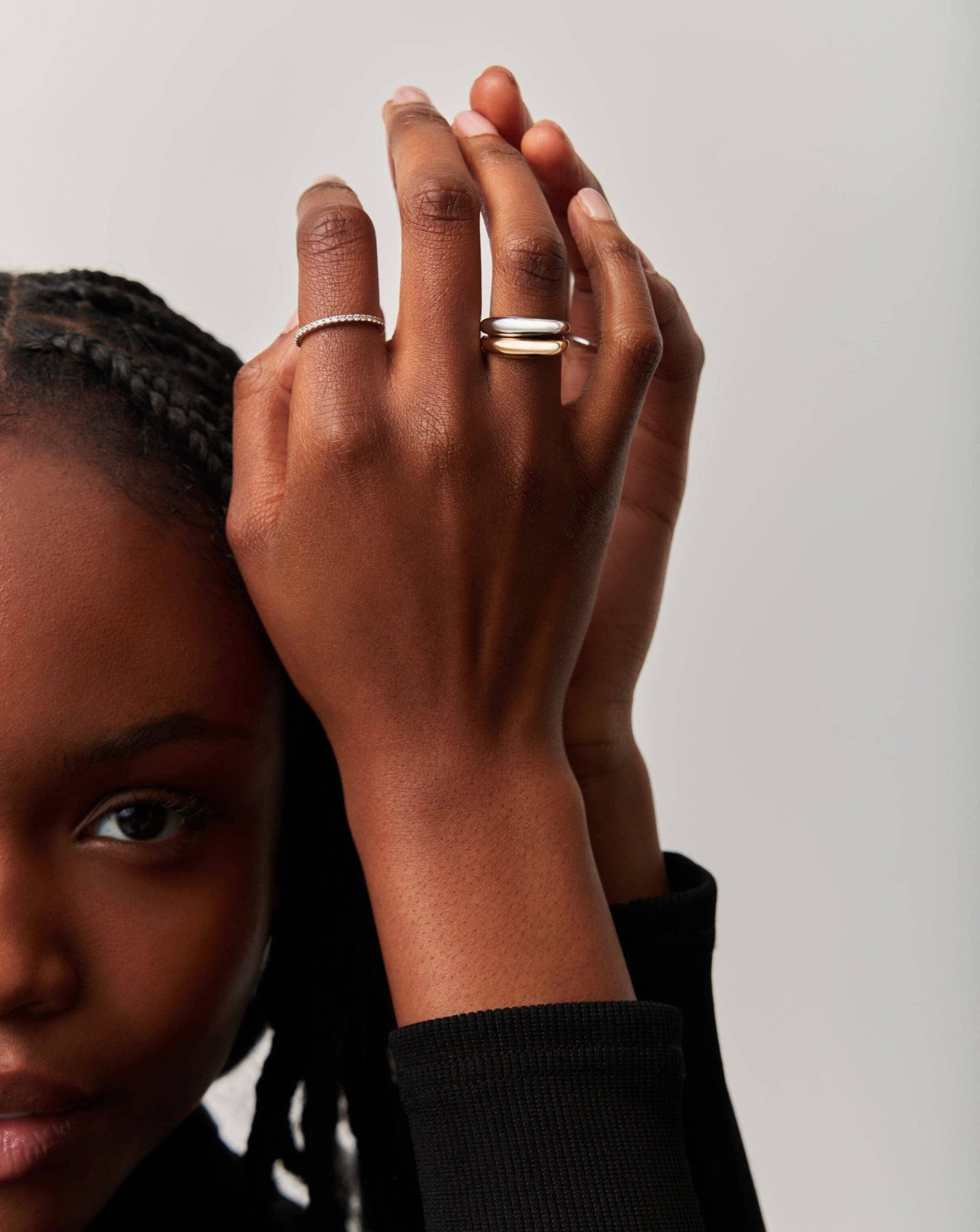 Fine Classic Dome Ring | 14k Solid Gold Rings Missoma
