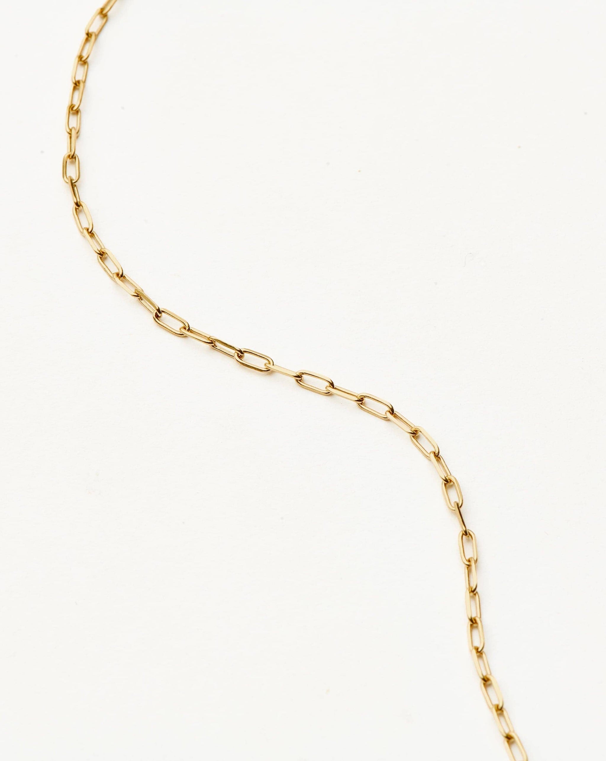 Fine Classic Paperclip Chain Necklace | 14k Solid Gold Necklaces Missoma