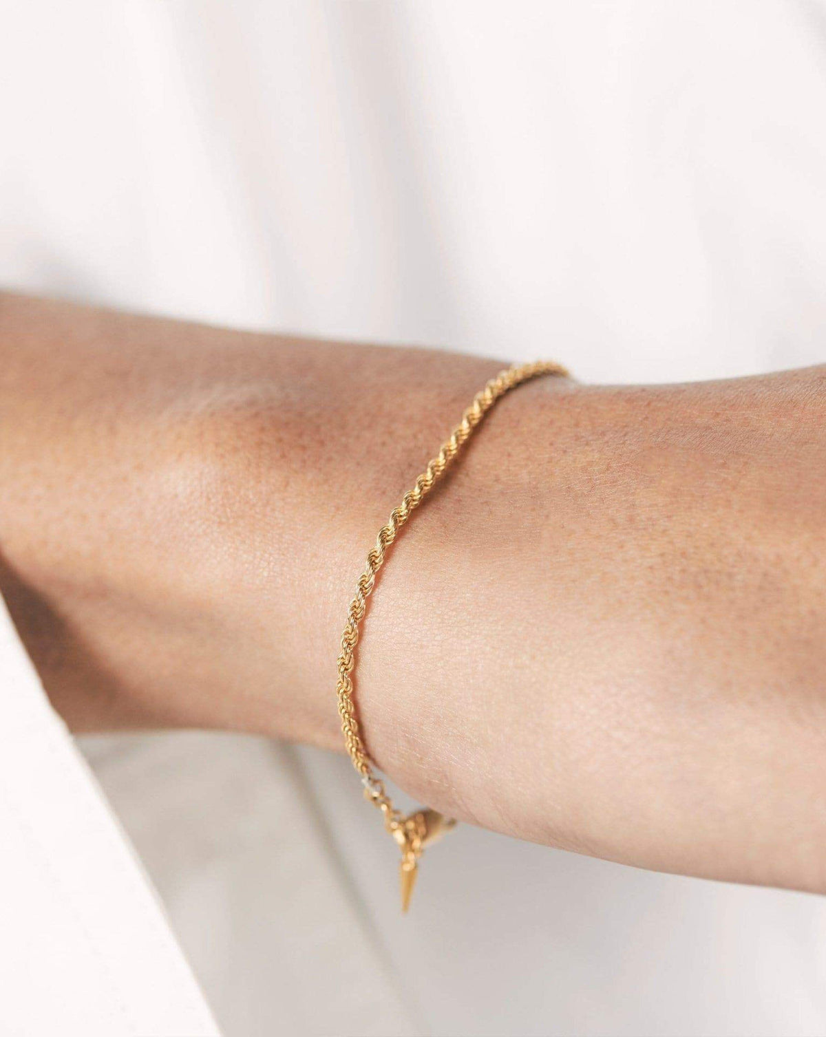 Fine Classic Rope Chain Bracelet Bracelets Missoma
