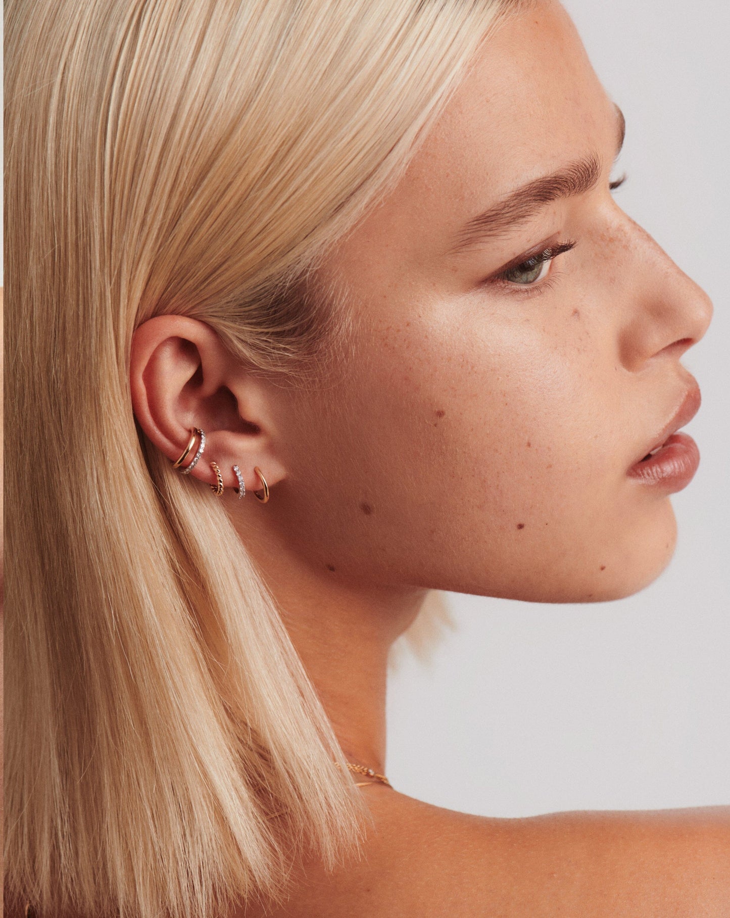 Fine Classic Single Small Hoop Earring Earrings Missoma