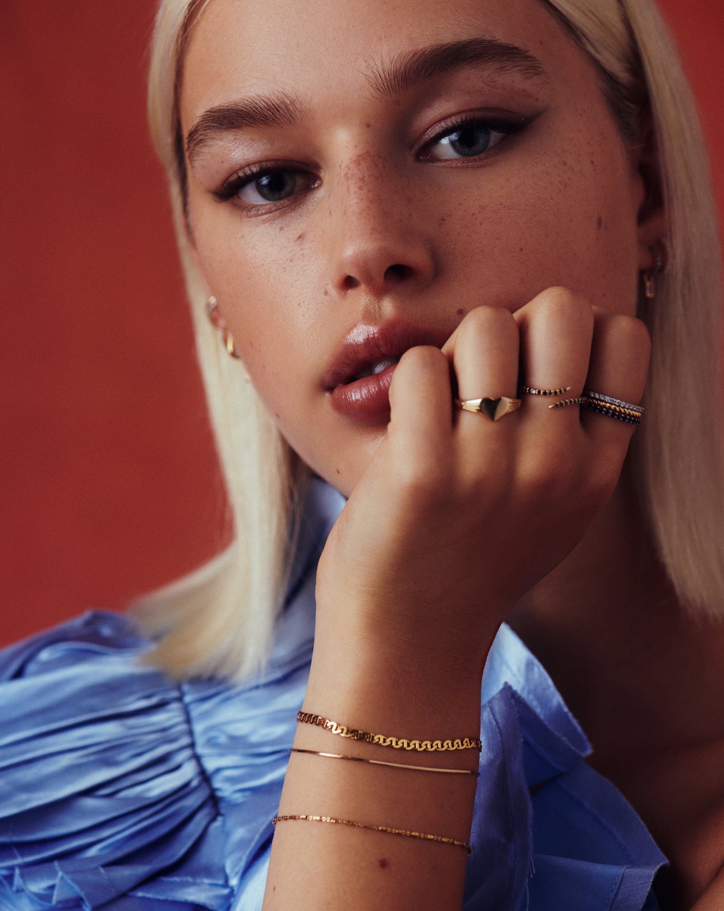 Fine Engravable Heart Signet Ring | 14ct Solid Gold Rings Missoma