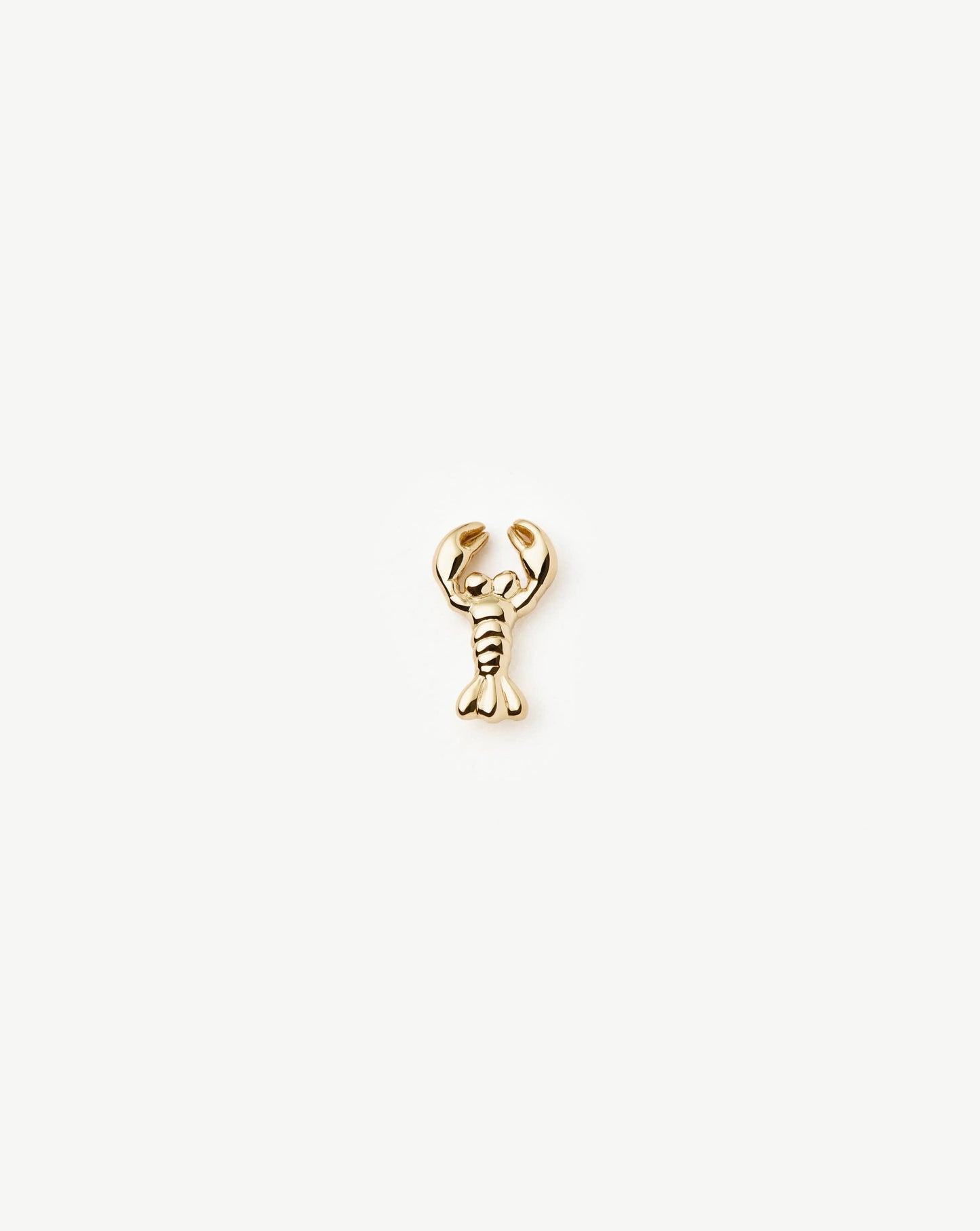 Fine Lobster Single Stud Earring | 14k Solid Gold Earrings Missoma