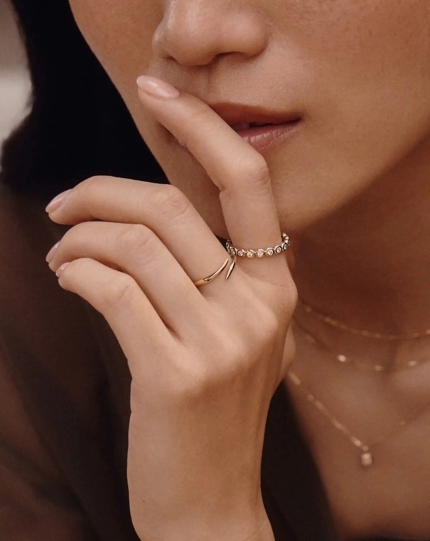 Fine Open Claw Ring | 14k Solid Gold Rings Missoma