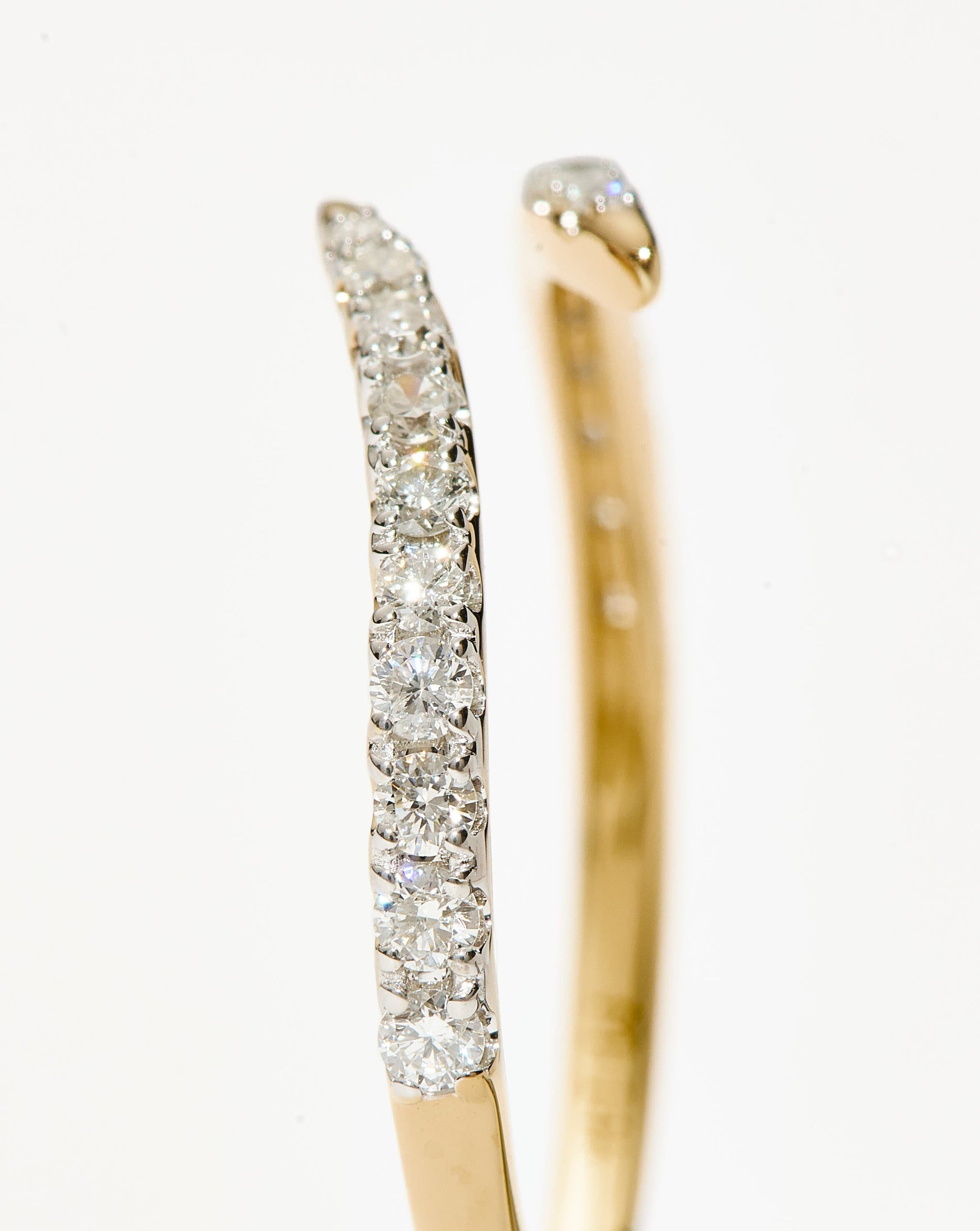 Fine Open Claw Ring | 14k Solid Gold/Diamond Rings Missoma