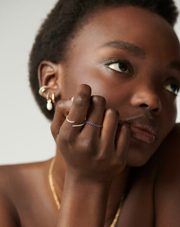 Fine Open Claw Ring | 14k Solid Gold/Diamond Rings Missoma