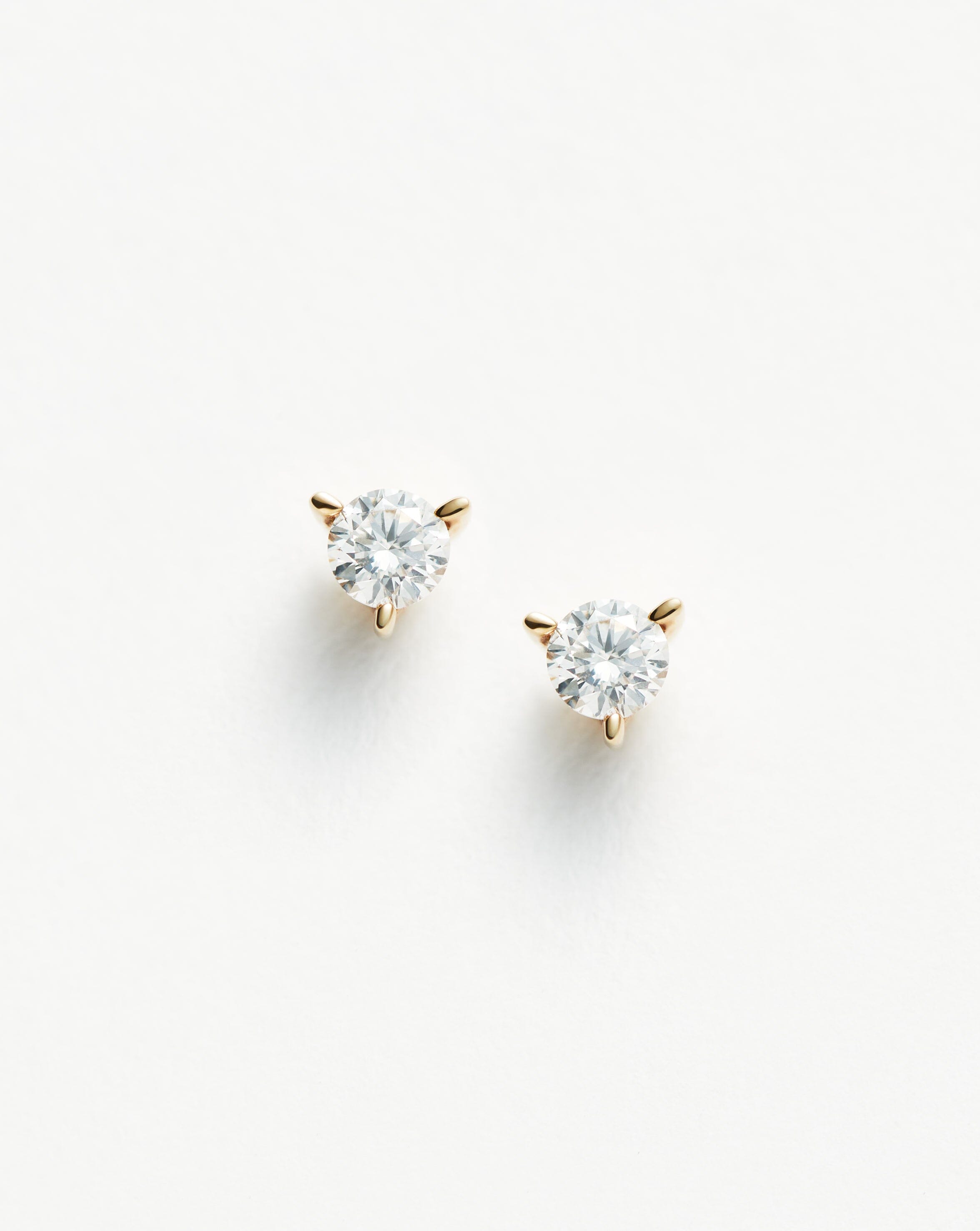 Diamond earrings small studs Clearance