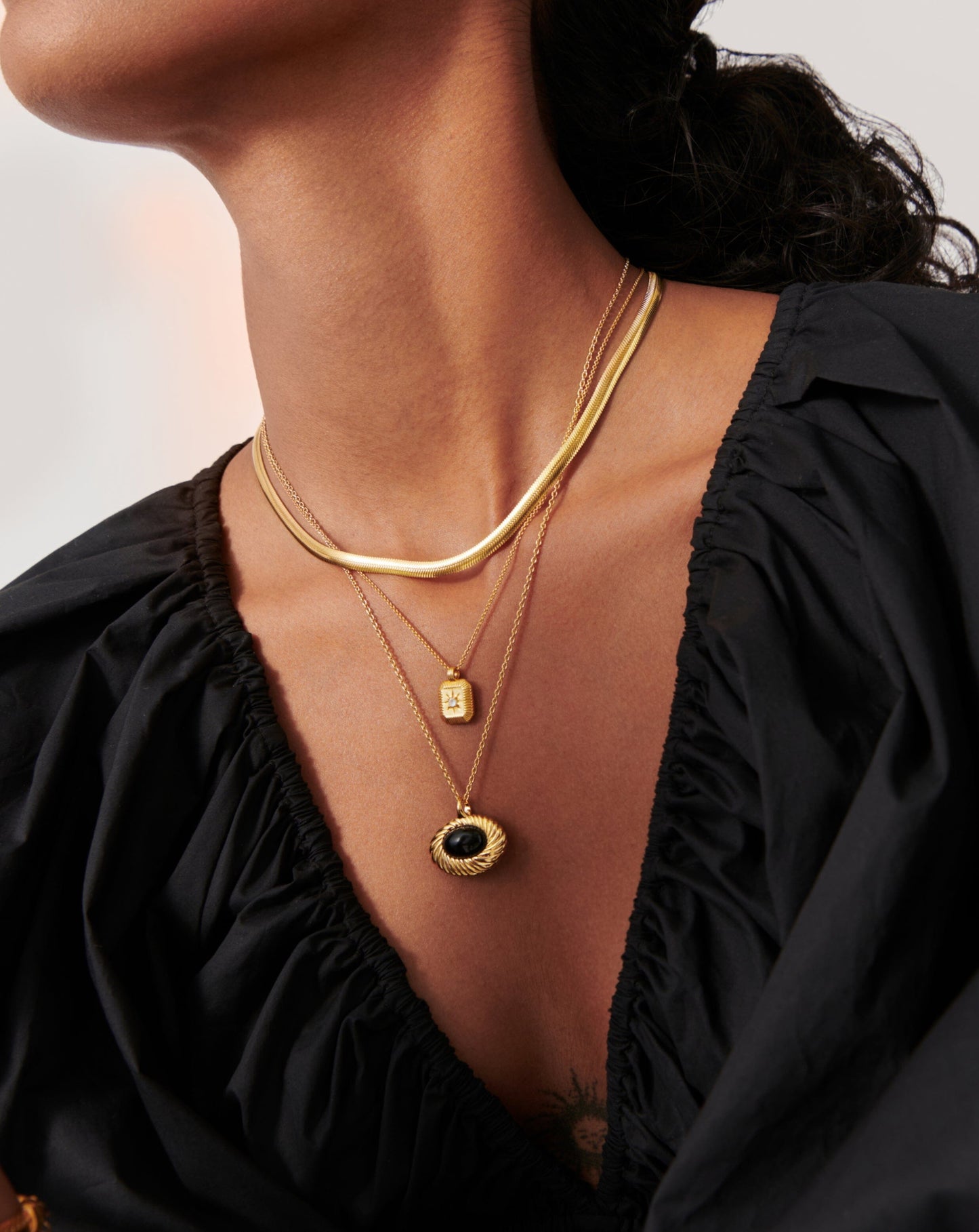 Flat Snake Chain Necklace Necklaces Missoma