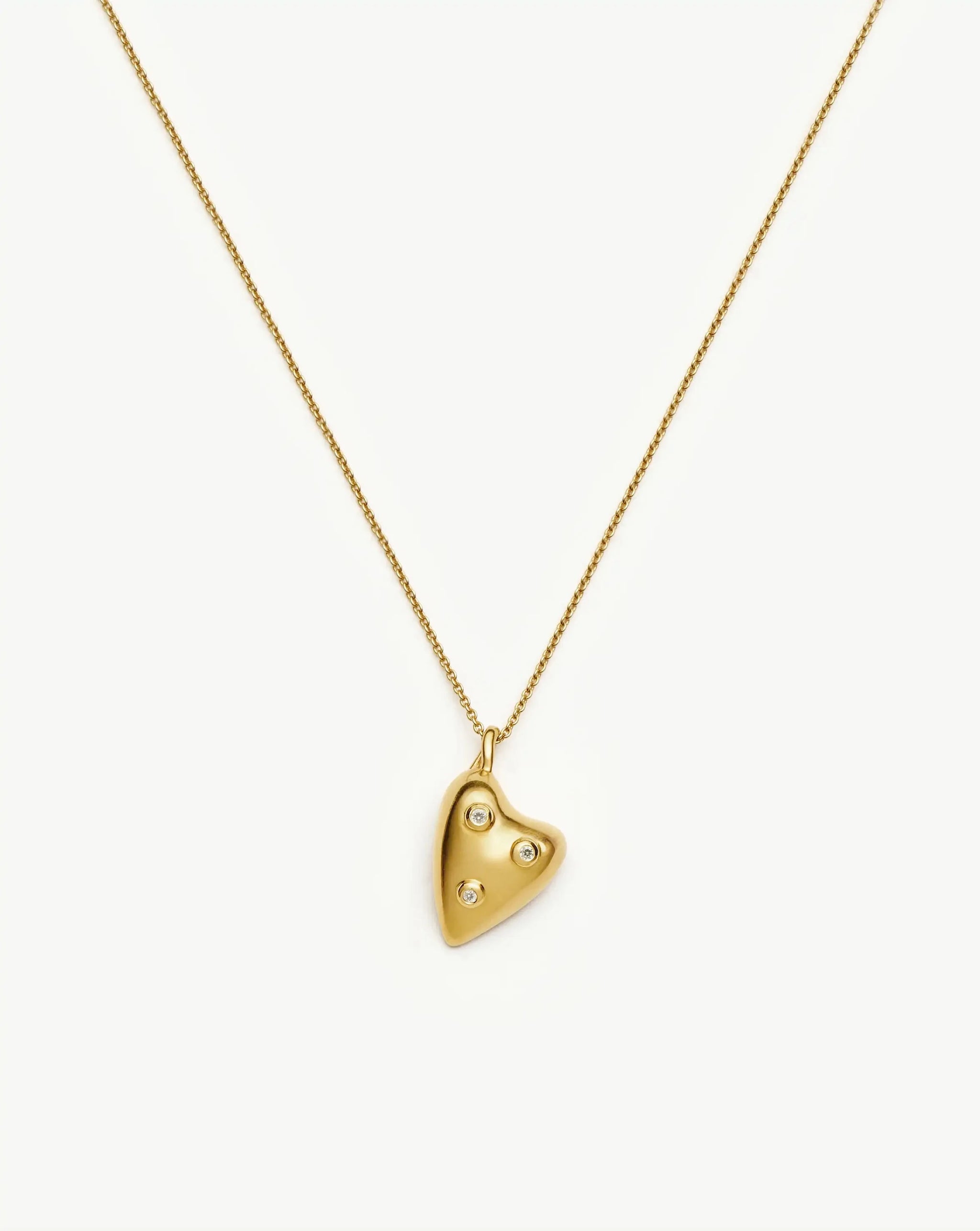 Harris Reed All My Heart Necklace | 18k Gold Plated/Cubic Zirconia Necklaces Missoma