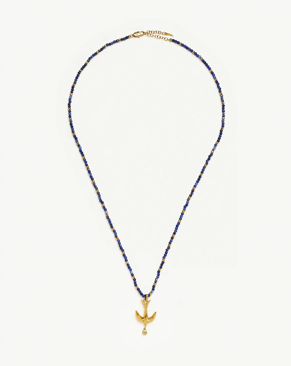 Harris Reed Taking Flight Keepsake Necklace | 18k Gold Plated/Blue Sodalite Necklaces Missoma