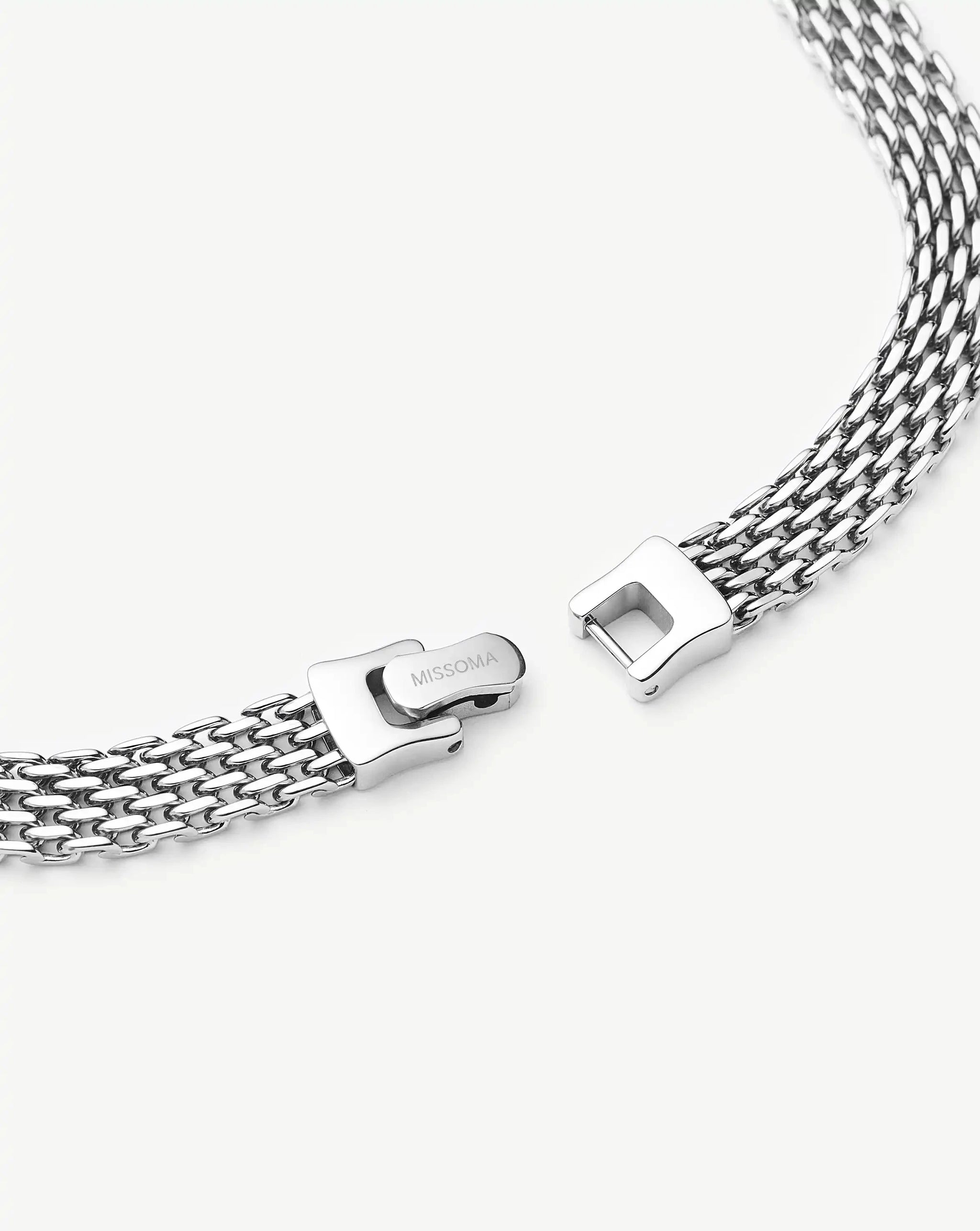 Heirloom Chain Choker Necklace | Platinum Plated Necklaces Missoma