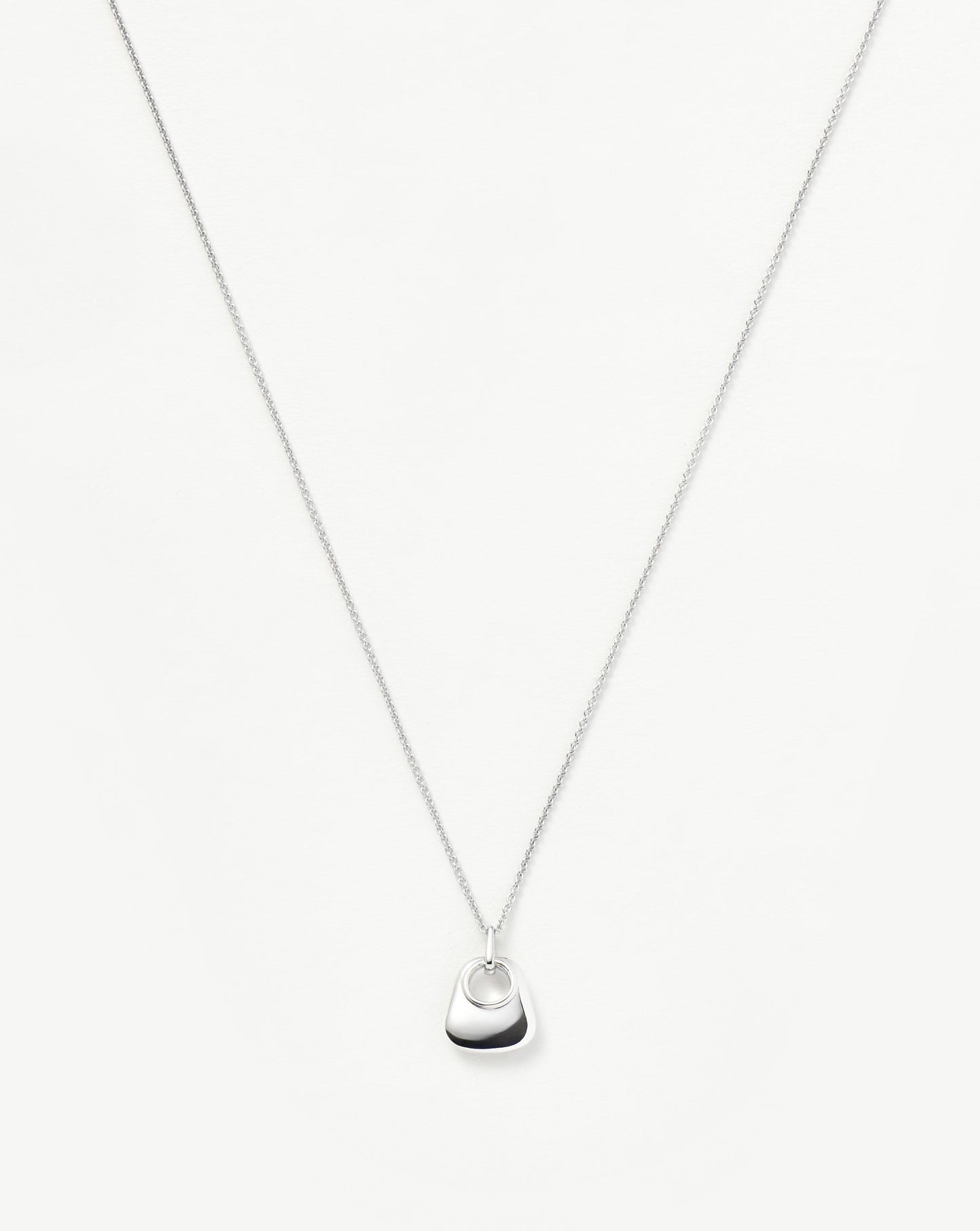 Hera Ridge Mini Pendant Necklace | Silver Plated Necklaces Missoma