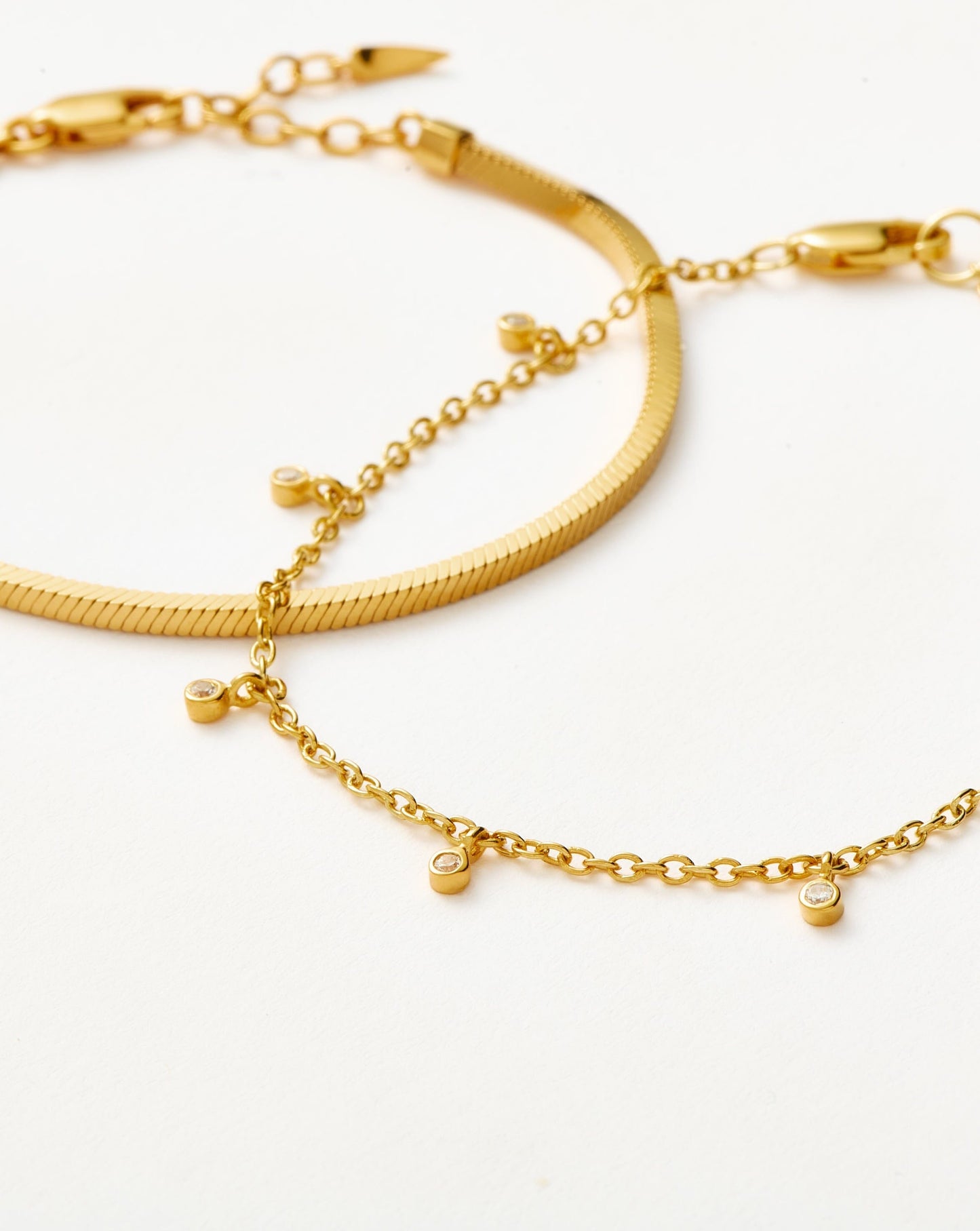 Interstellar Chain Bracelet Set Layering Sets Missoma