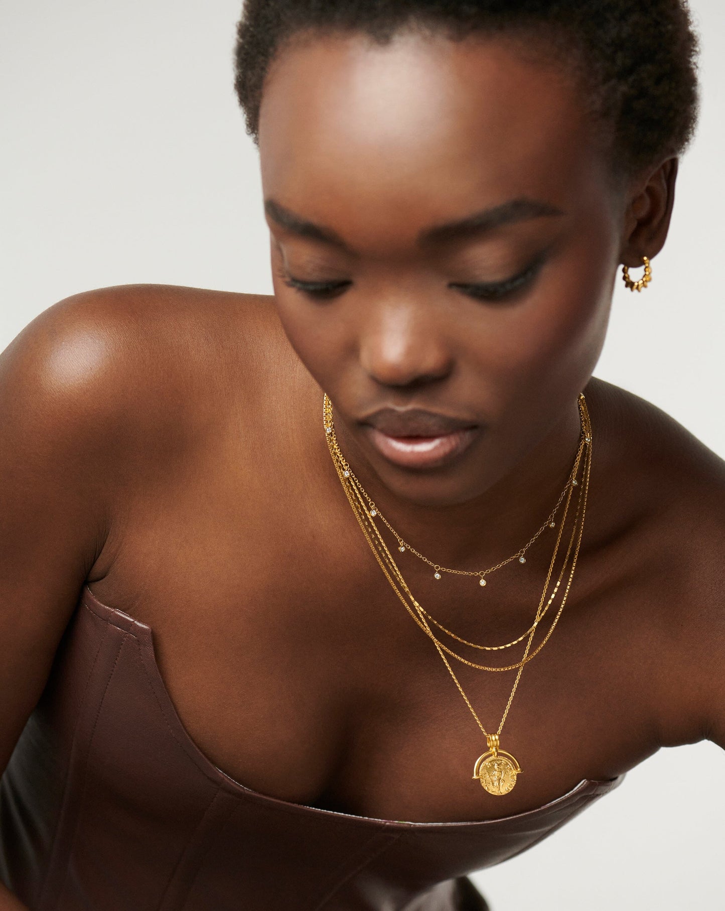 Interstellar Drop Choker Necklaces Missoma