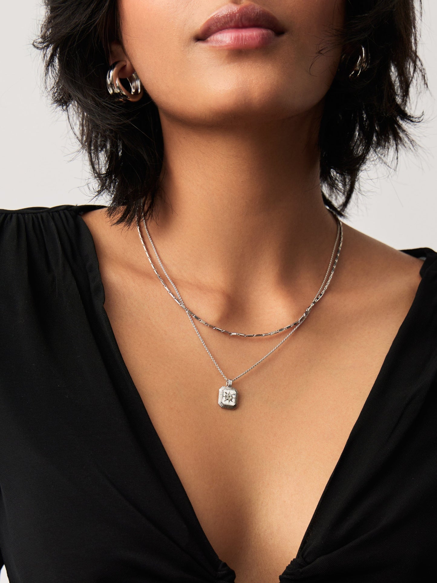 June Birthstone Pendant Necklace | Rainbow Moonstone/June Necklaces Missoma