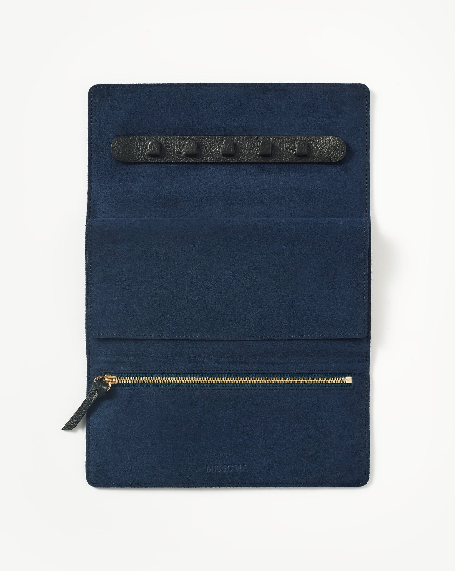 Leather Jewelry Roll | Onyx Black Accessories Missoma