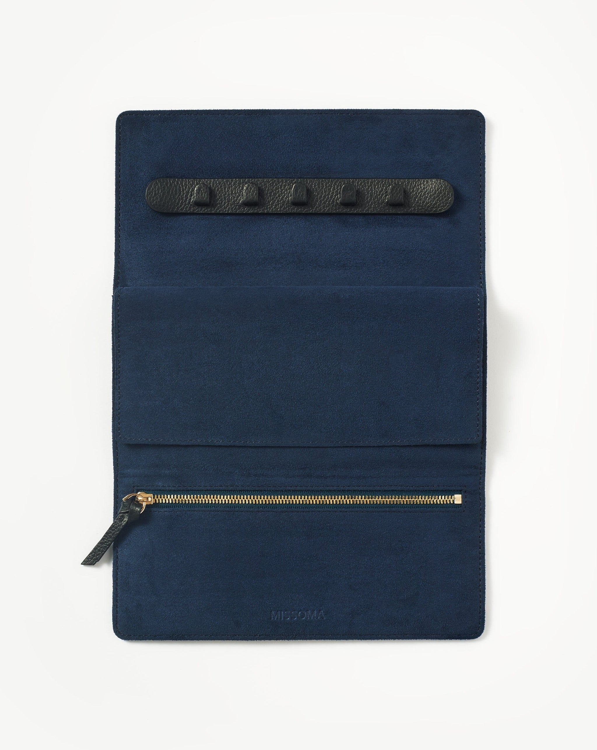 Leather Jewelry Roll | Onyx Black Accessories Missoma