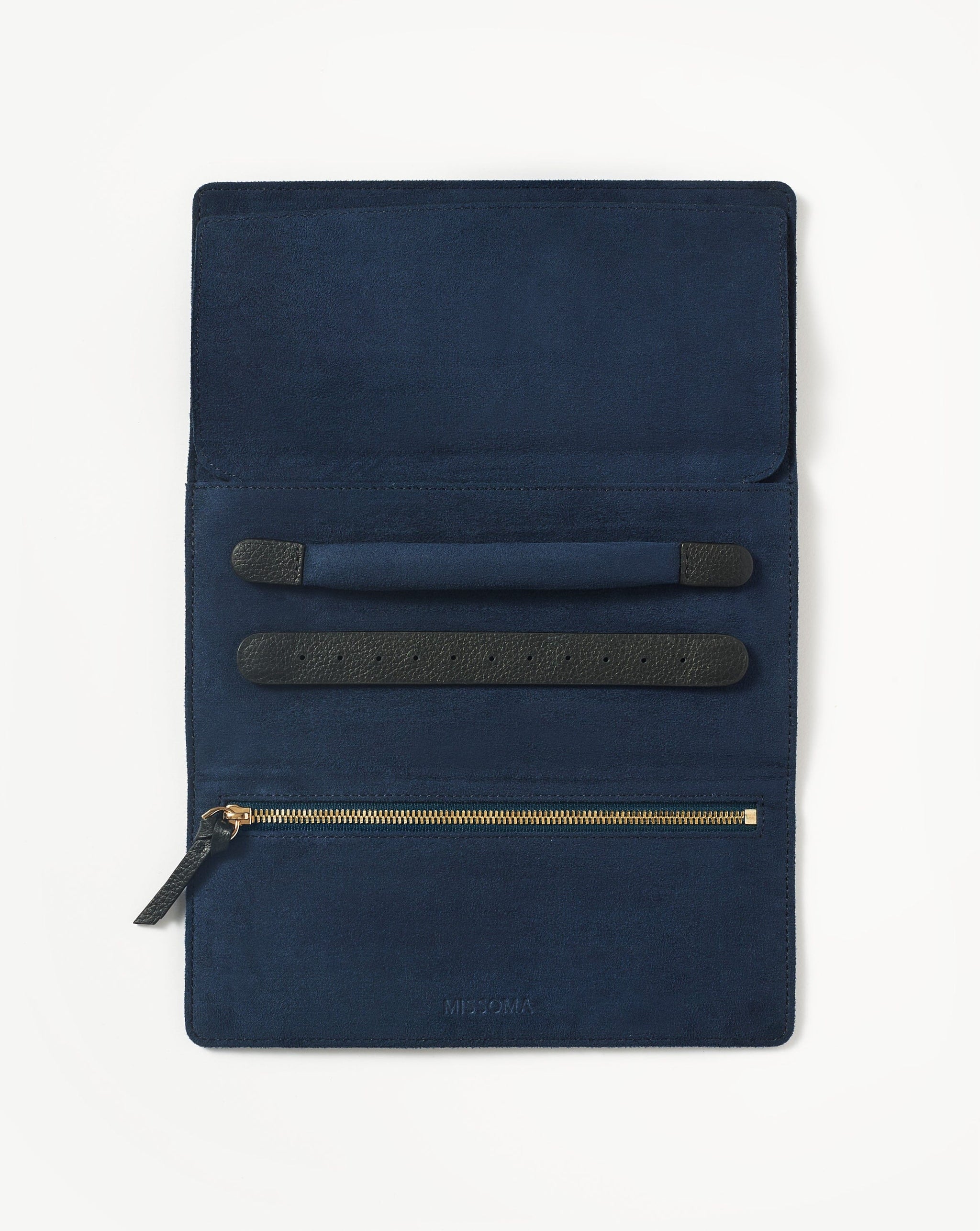 Leather Jewelry Roll | Onyx Black Accessories Missoma