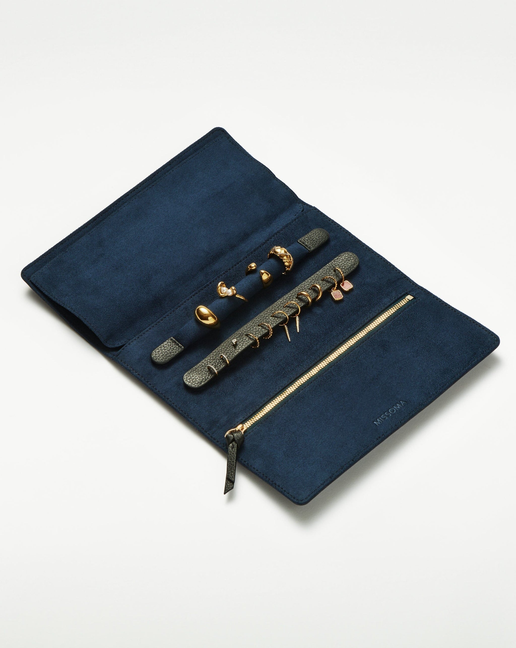Leather Jewelry Roll | Onyx Black Accessories Missoma